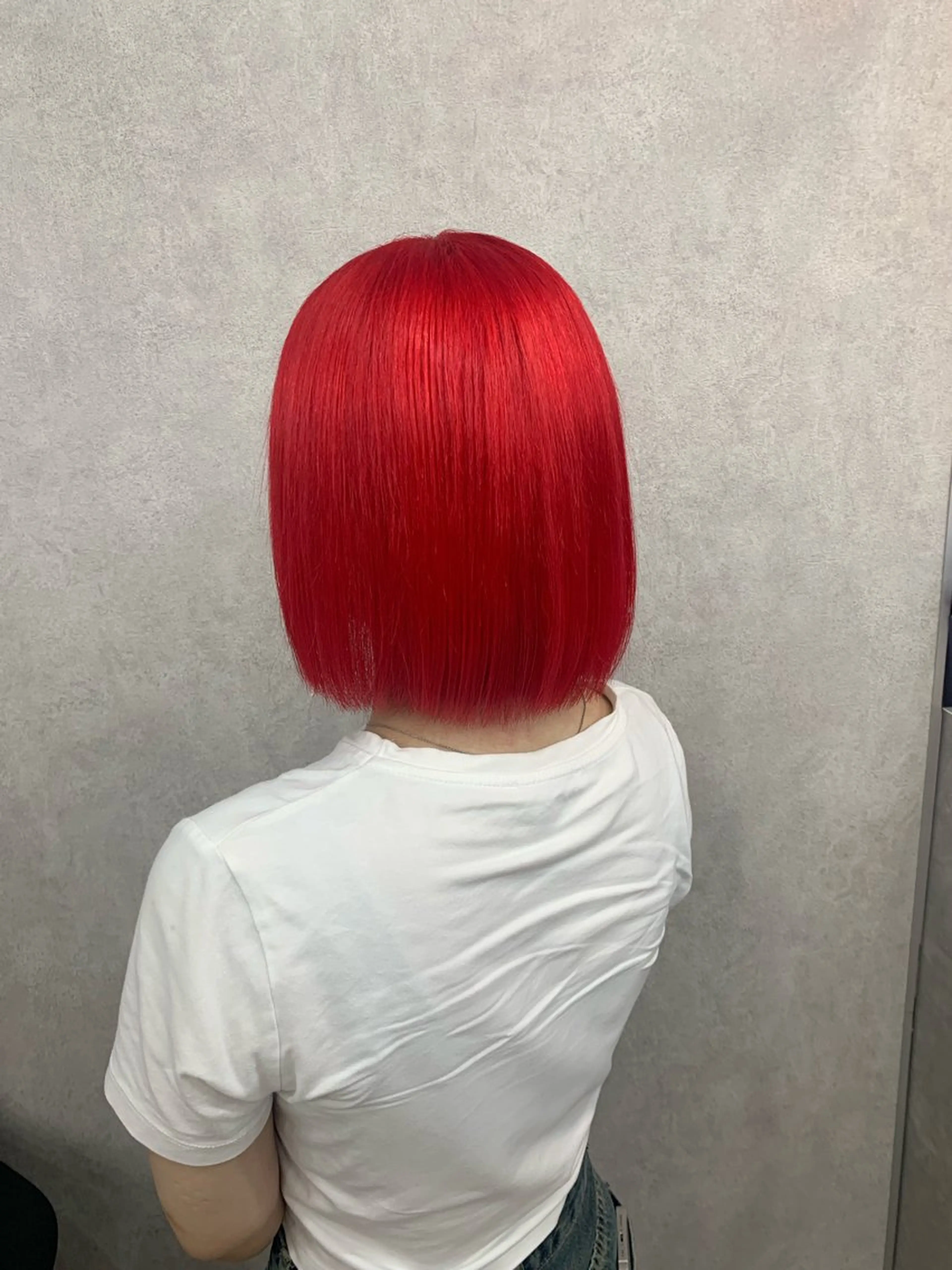 ミディアム カラー ハイトーン・ブリーチ ムラ修正 八須 錬のヘアスタイル