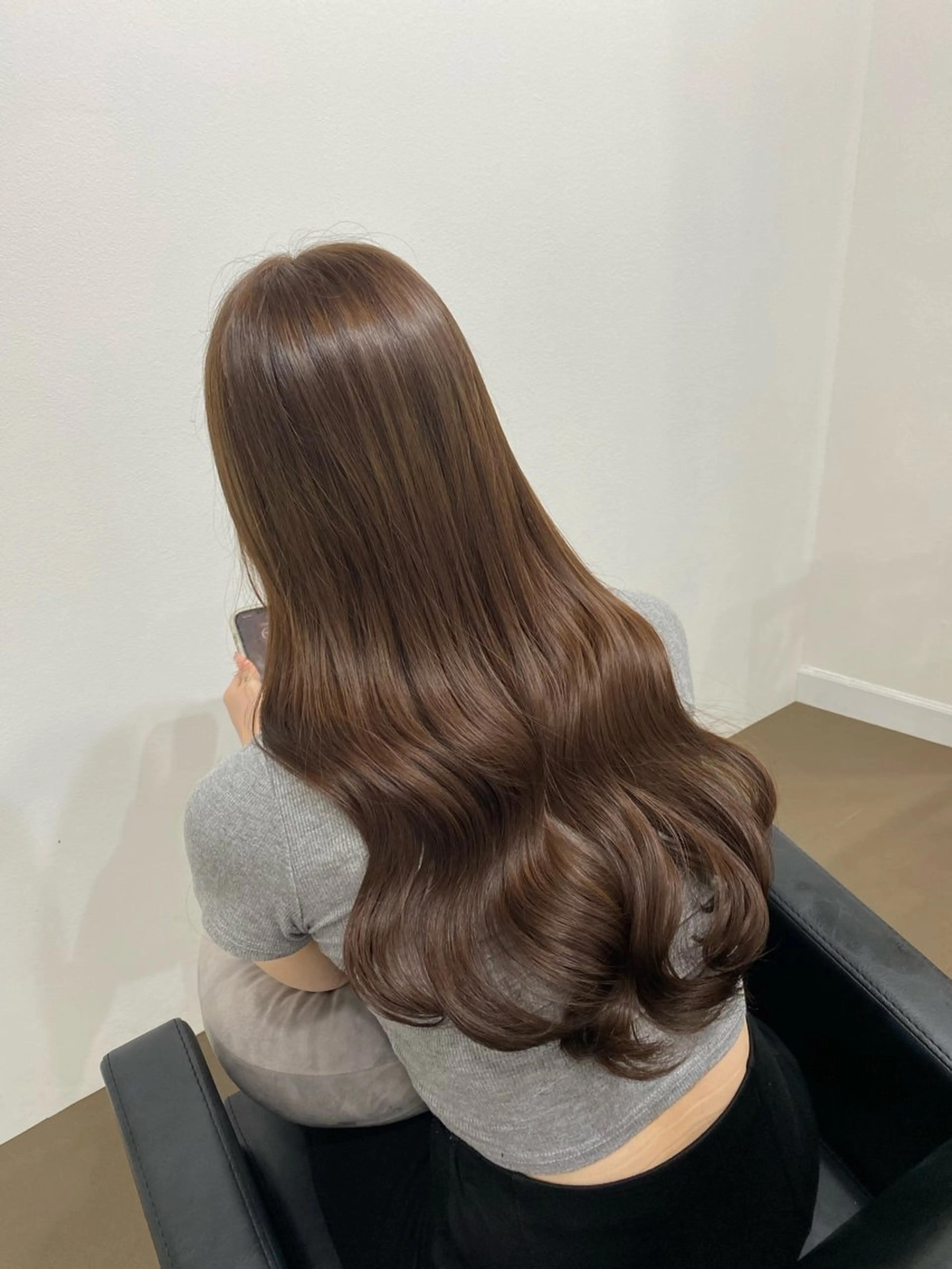 ロング ヘアカラー トリートメント 【ioe 岡本】 🎀NOKO🎀のヘアスタイル