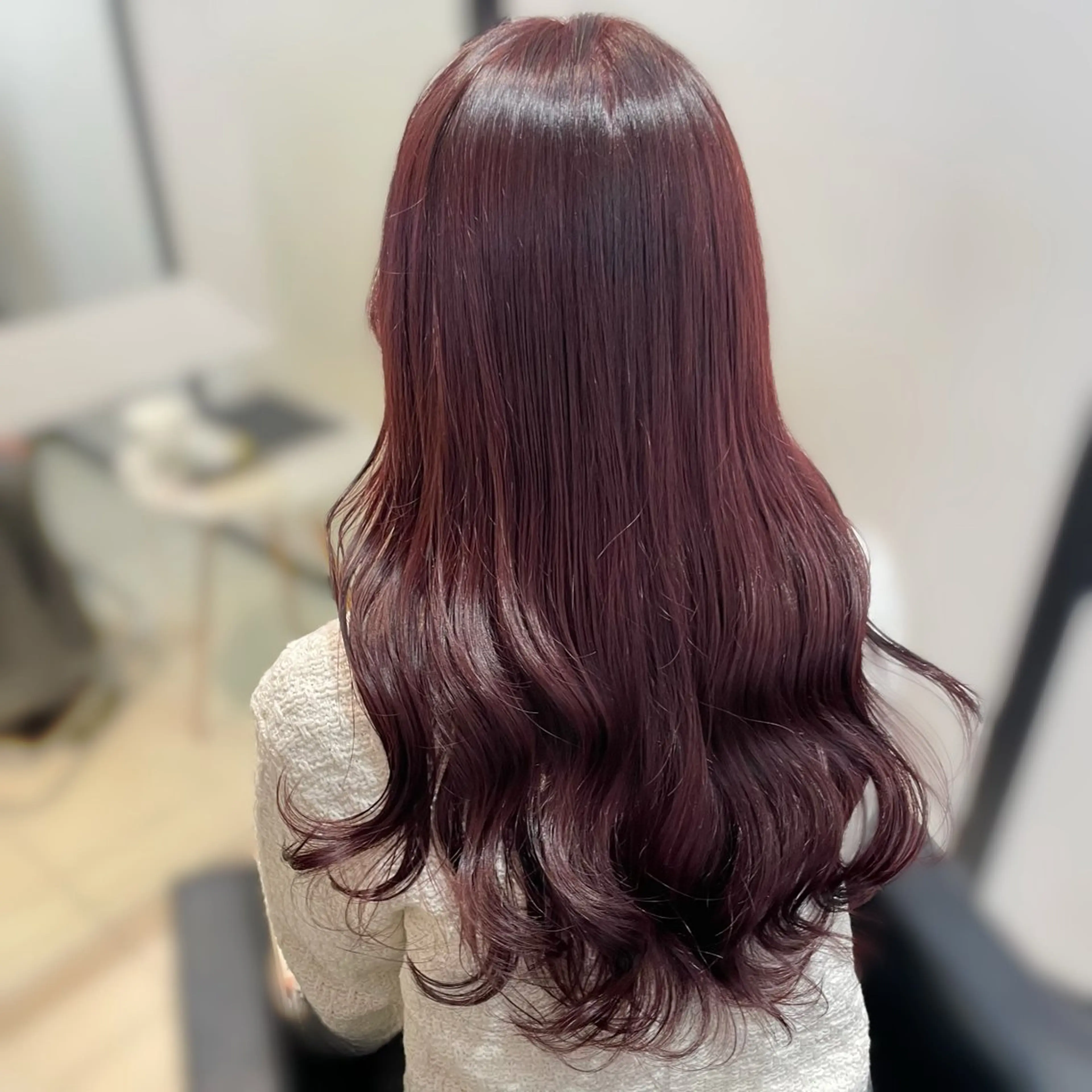 ロング カラー カット ヘアカラー トリートメント kana ブリーチなしカラー✨のヘアスタイル