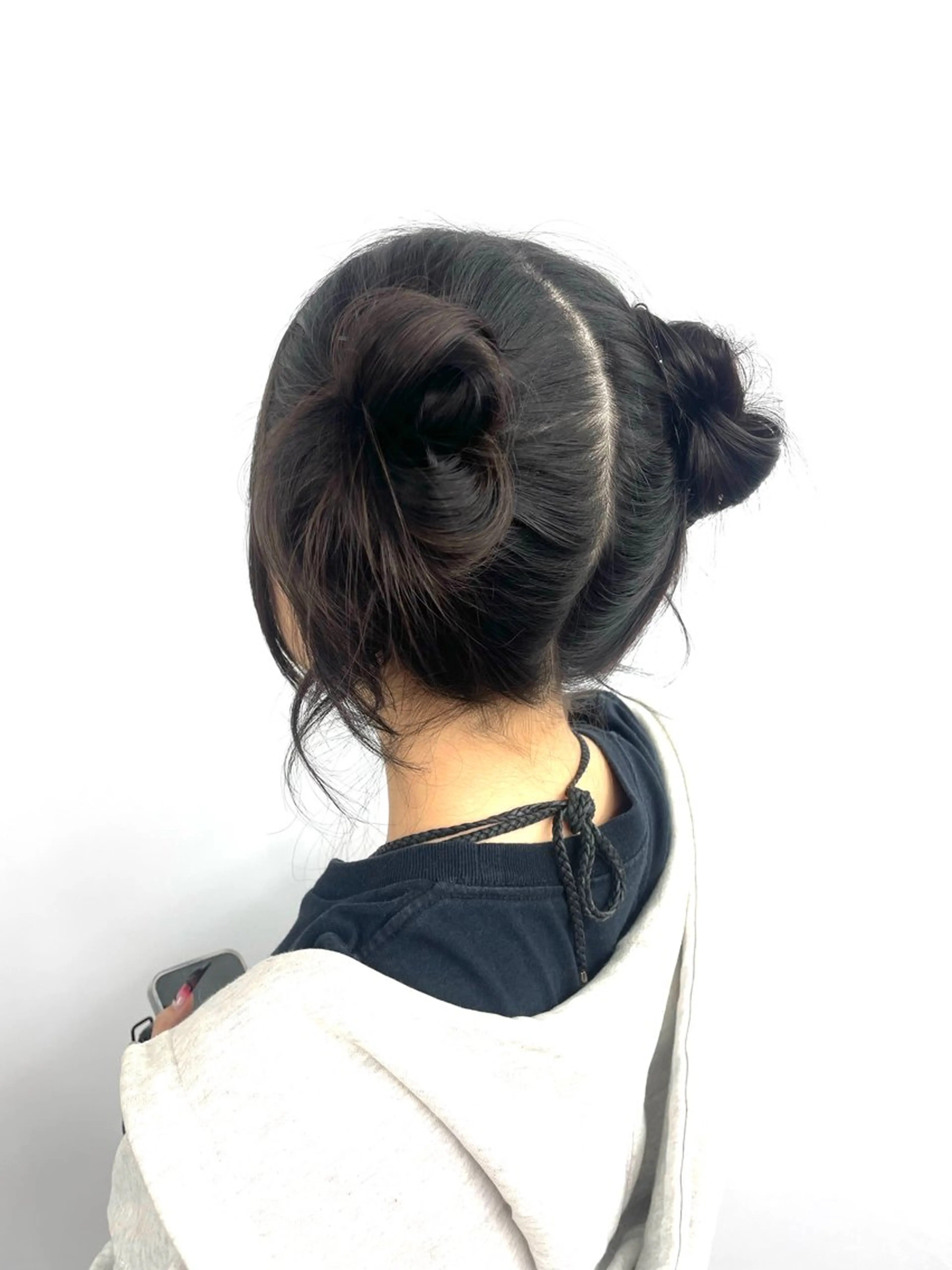 ヘアアレンジ ヘアセット ハル🫧エクステ難波 韓国ヘア髪質改善のヘアスタイル