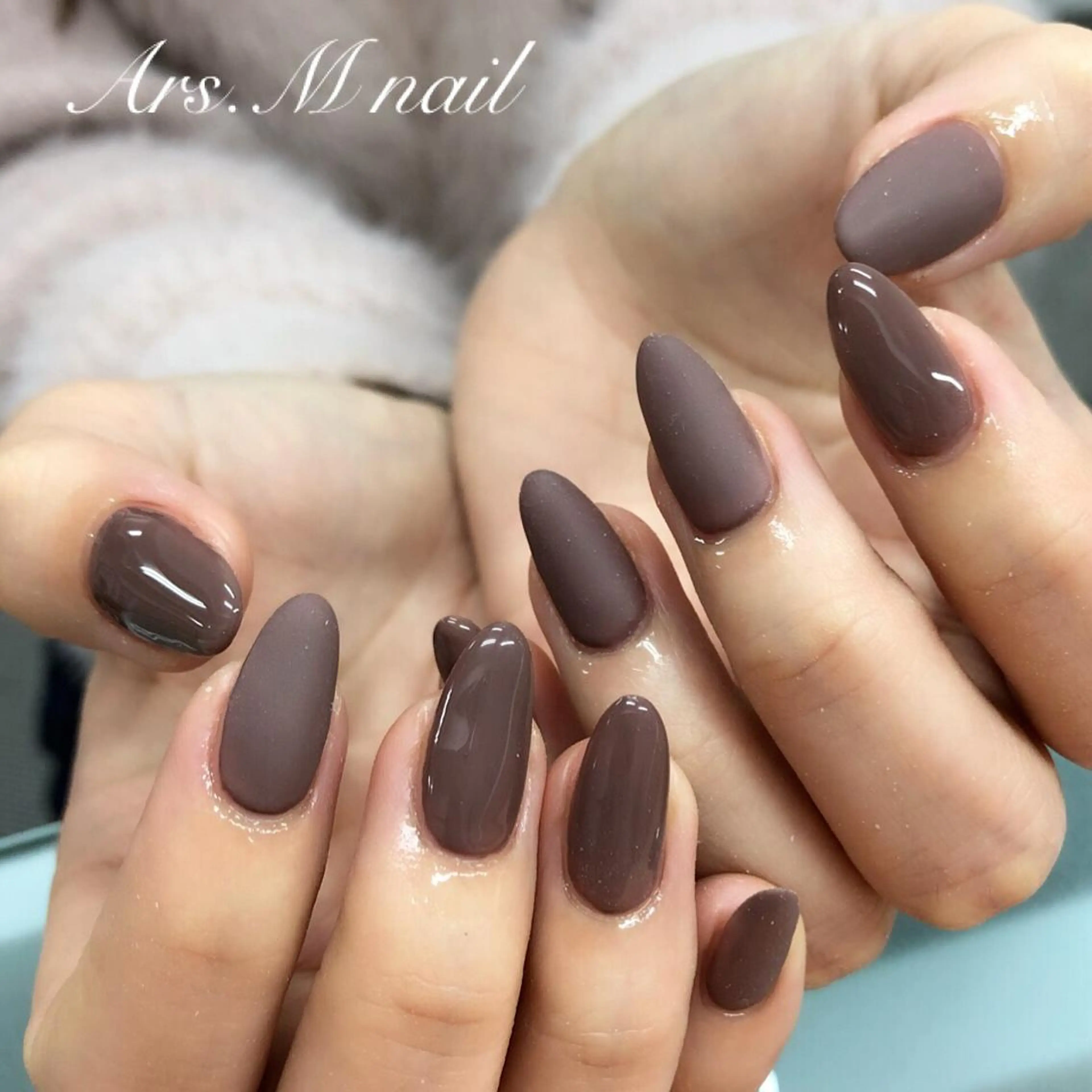 ネイル マットネイル ハンドネイル アルス.エム所属・Ars.M nailのネイルデザイン