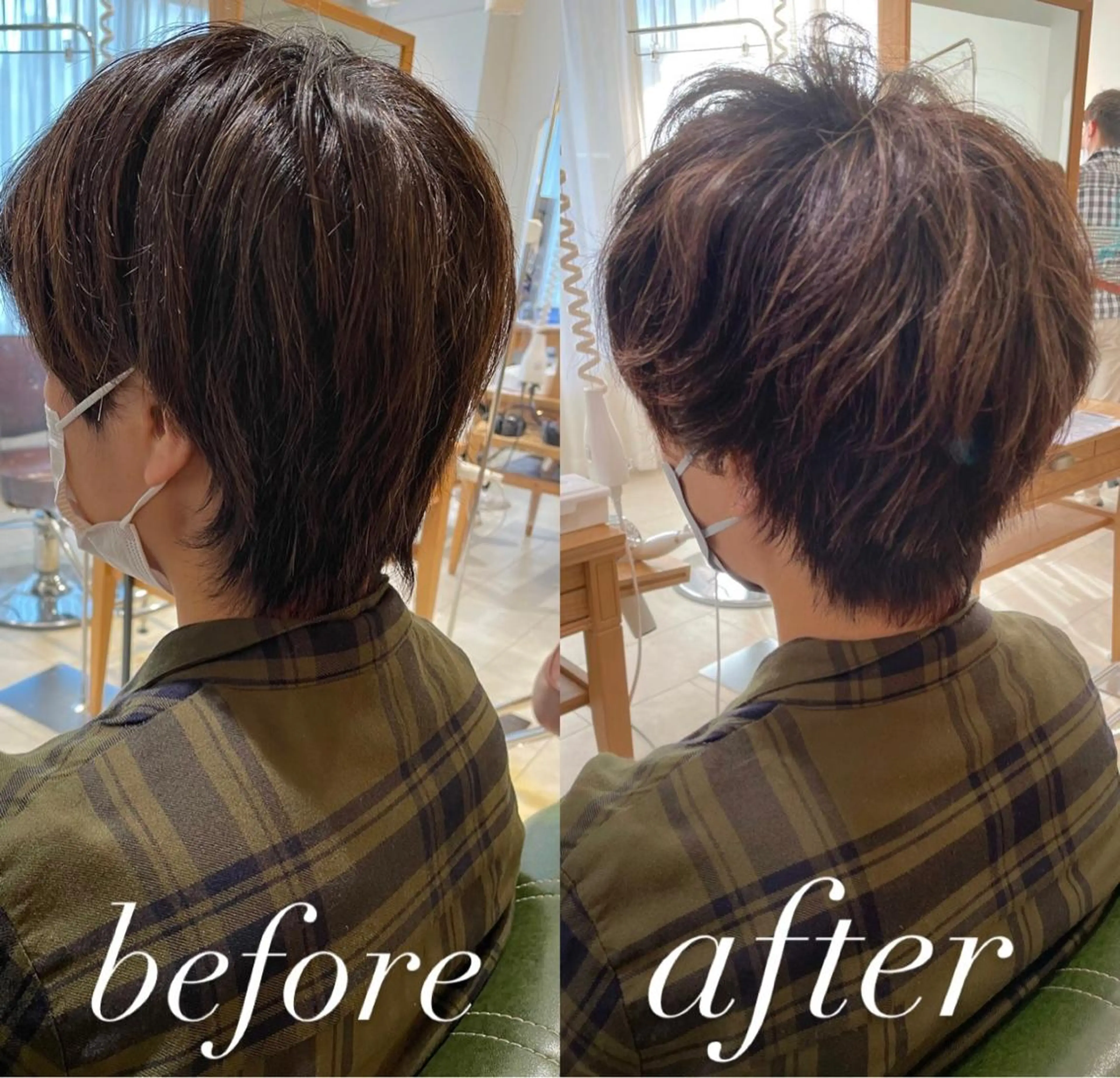 ショート パーマ ベリーショート ショートヘア カット パーマ トリートメント 過去一の柔髪ヘア 🌿IVYjoureのヘアスタイル