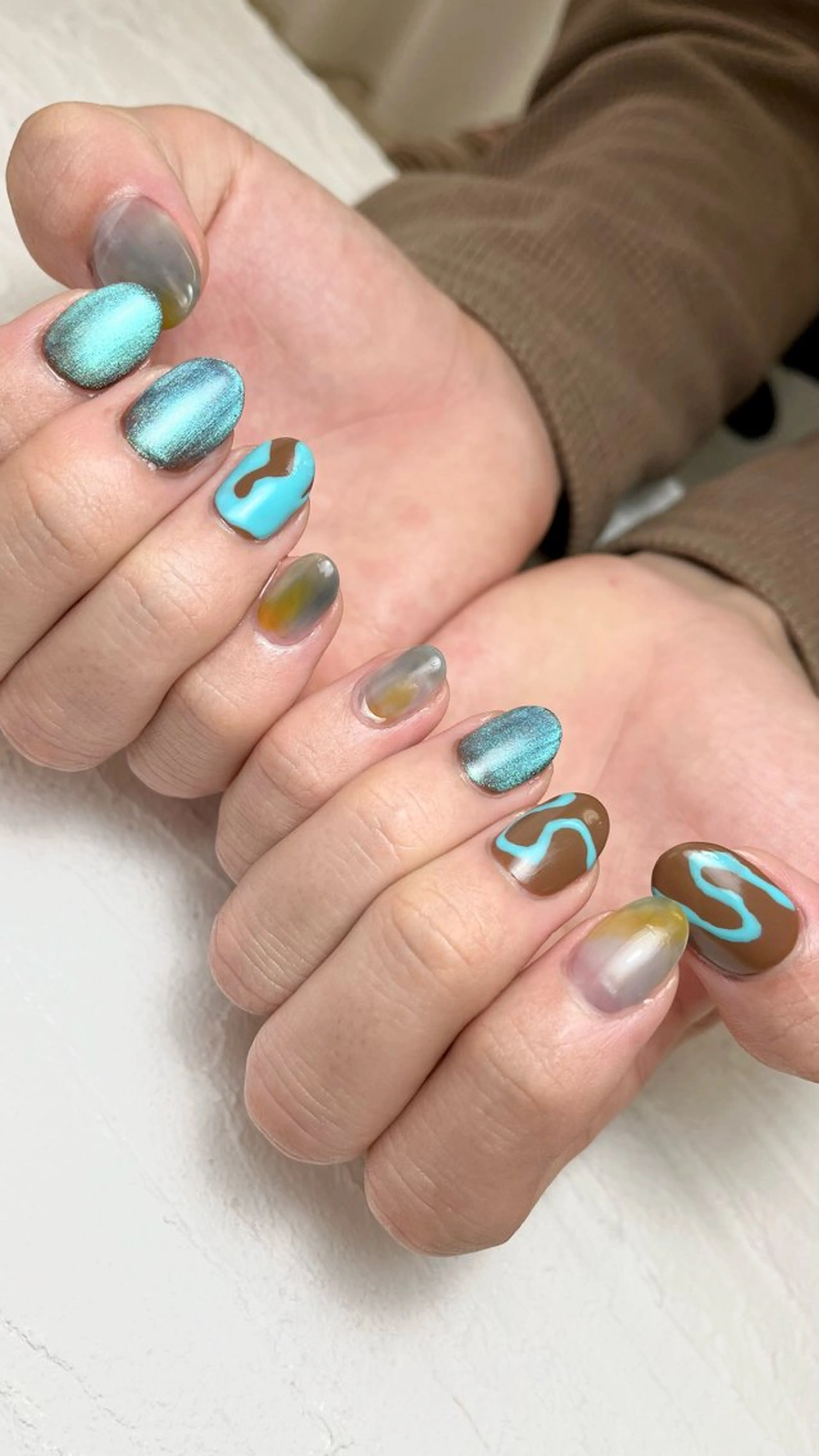 ネイル ハンドネイル Le’a nail所属・Le’a nail ＊Satomiのネイルデザイン