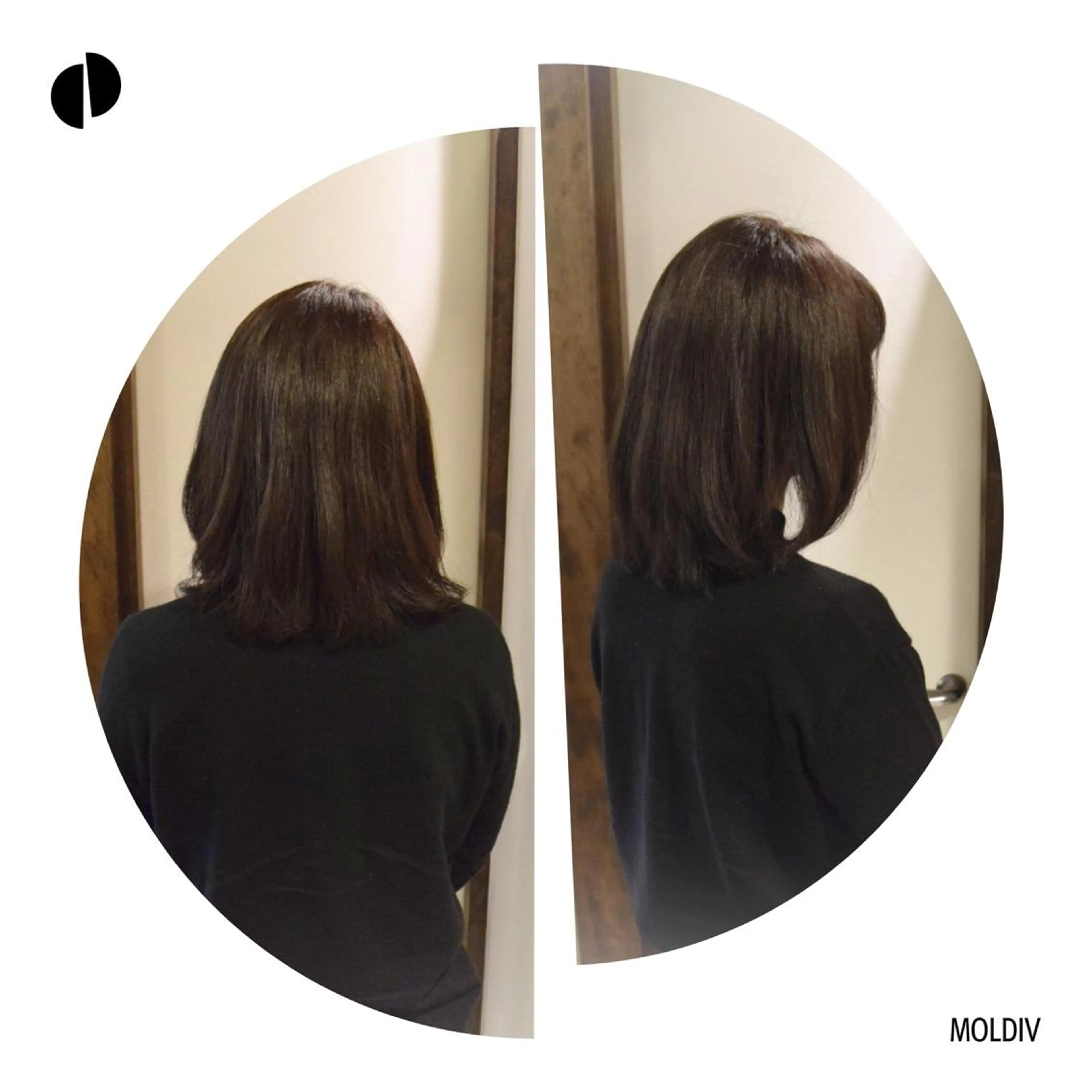 ミディアム カラー アッシュ アッシュグレー ✨縮毛矯正✨髪質改善 ナカシマ ユミのヘアスタイル