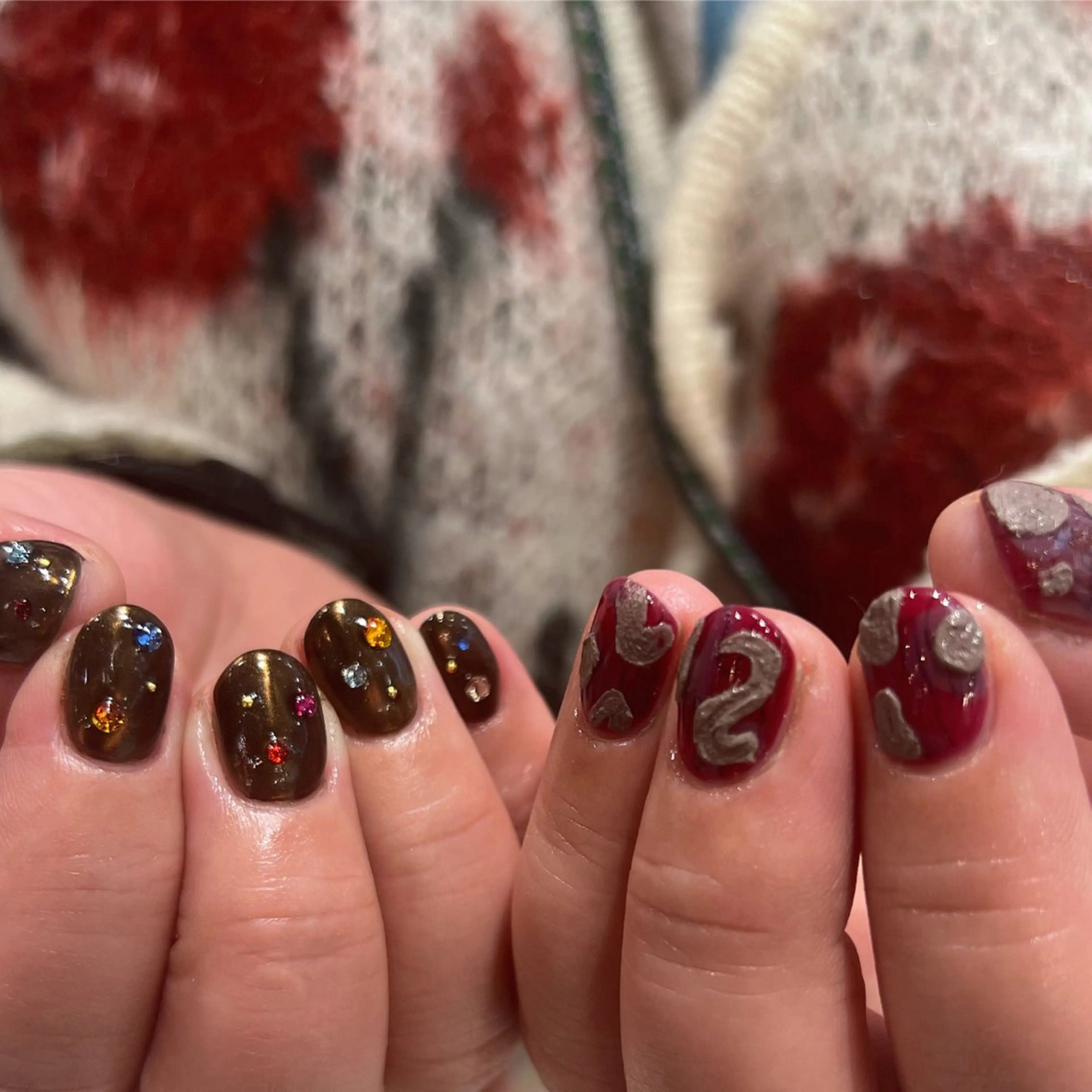 ネイル ニュアンスネイル 個性派ニュアンス ネイル Nao.のネイルデザイン