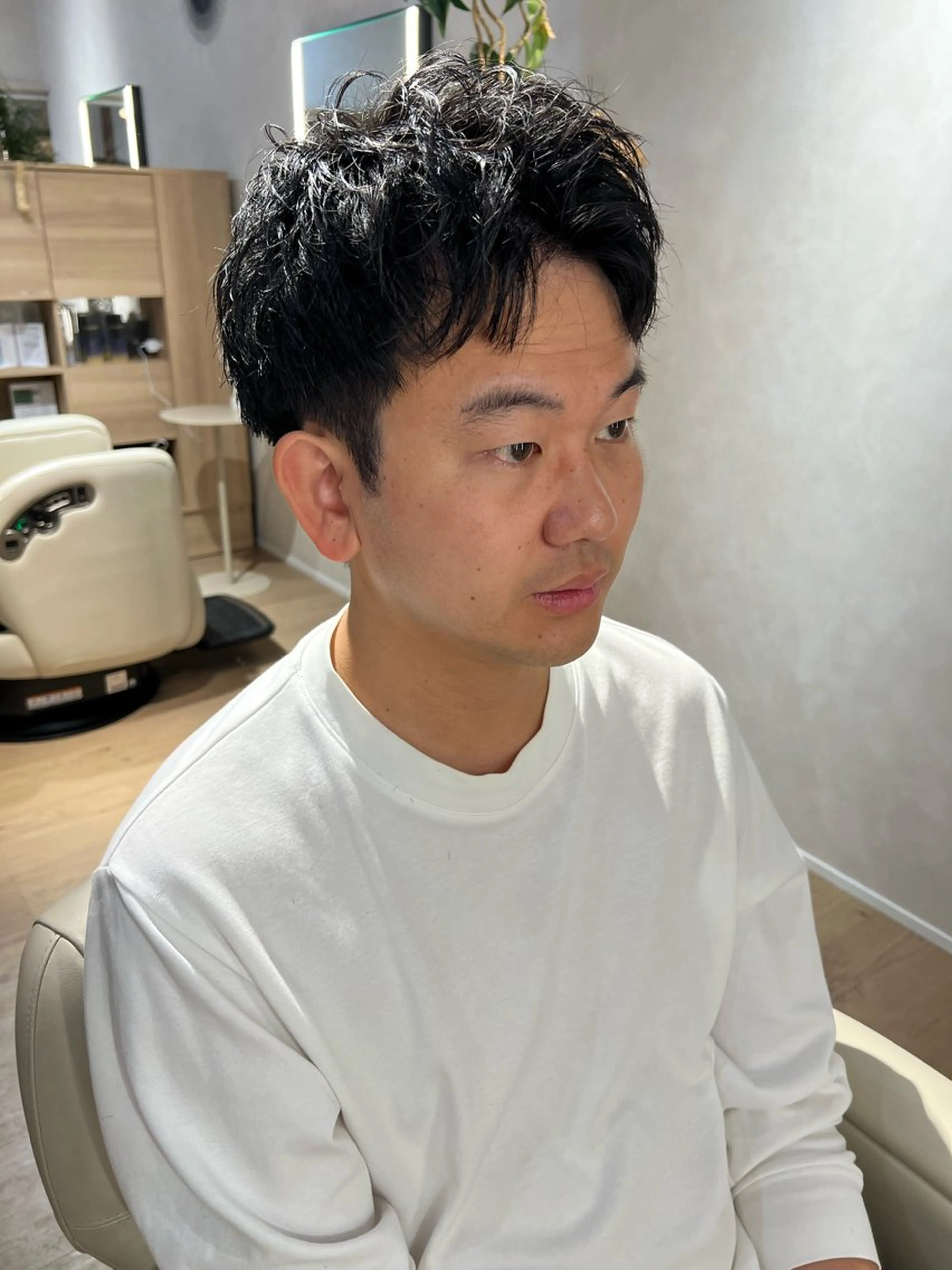 ショート メンズ カット unopulir Vamos店所属・梅田茶屋町メンズ 専門美容師 山元一平のヘアスタイル