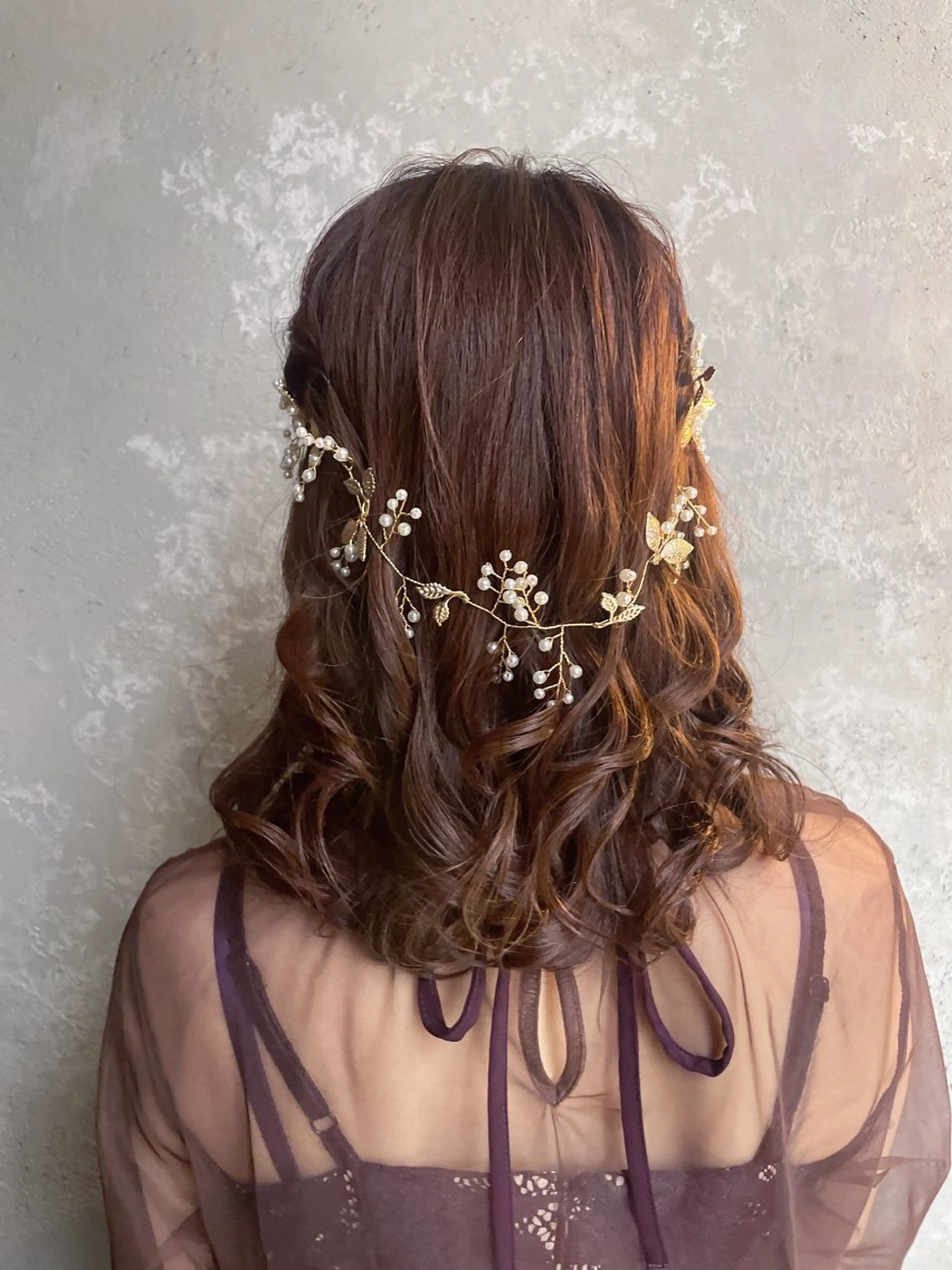ロング カラー パーマ ヘアアレンジ メンズ キッズ ハーフアップ 子どものヘアアレンジ メンズバレイヤージュ メンズブリーチ メンズハイライト ヘアセット grand story/colulu渋谷2号店所属・【店長】miura 🤍coluluのヘアスタイル