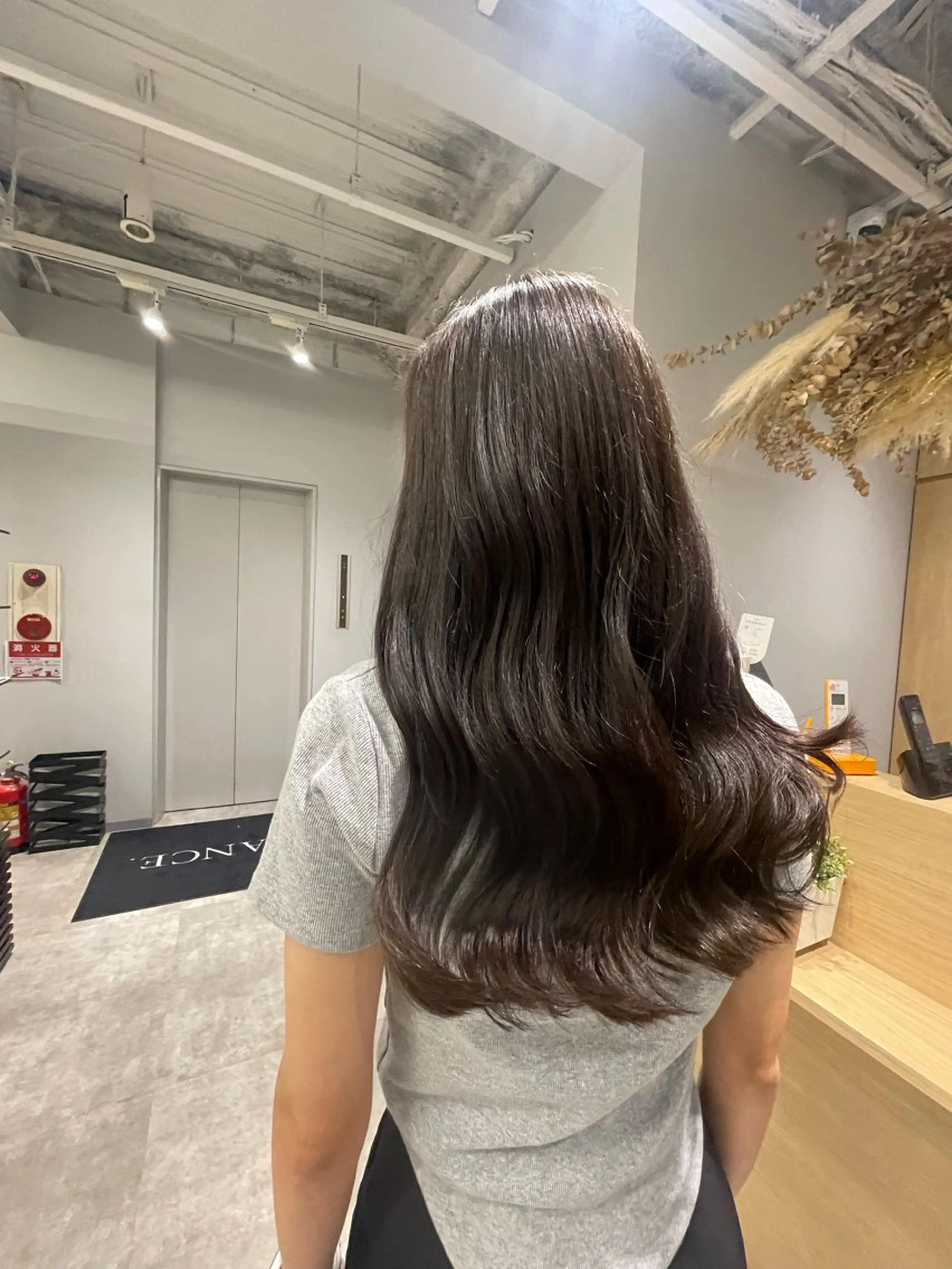 ロング カラー カット ヘアカラー トリートメント AVANCE.京橋 /田中 沙弥のヘアスタイル