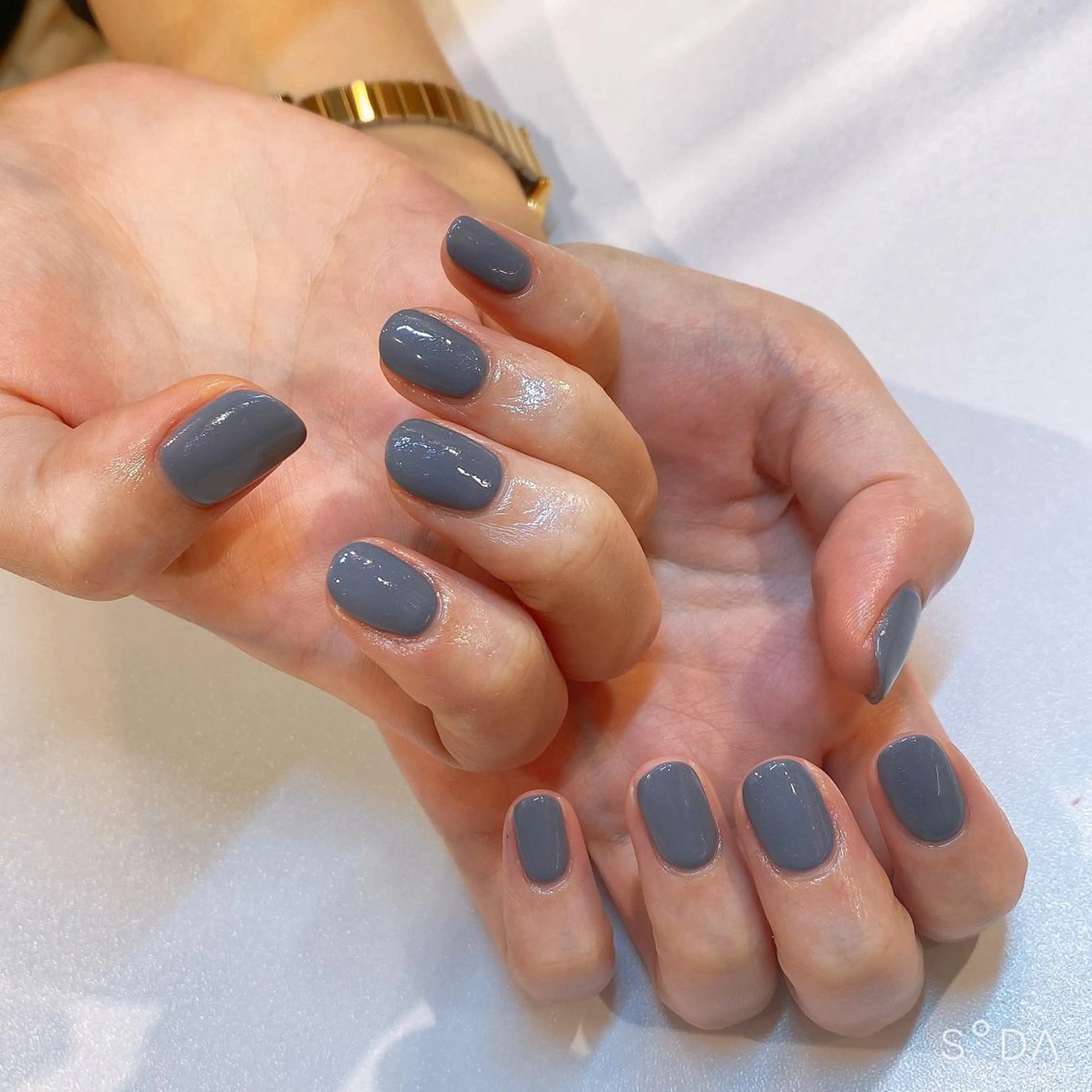 ネイル ワンカラーネイル シンプルネイル kaonail所属・kao nail [YUI]のネイルデザイン