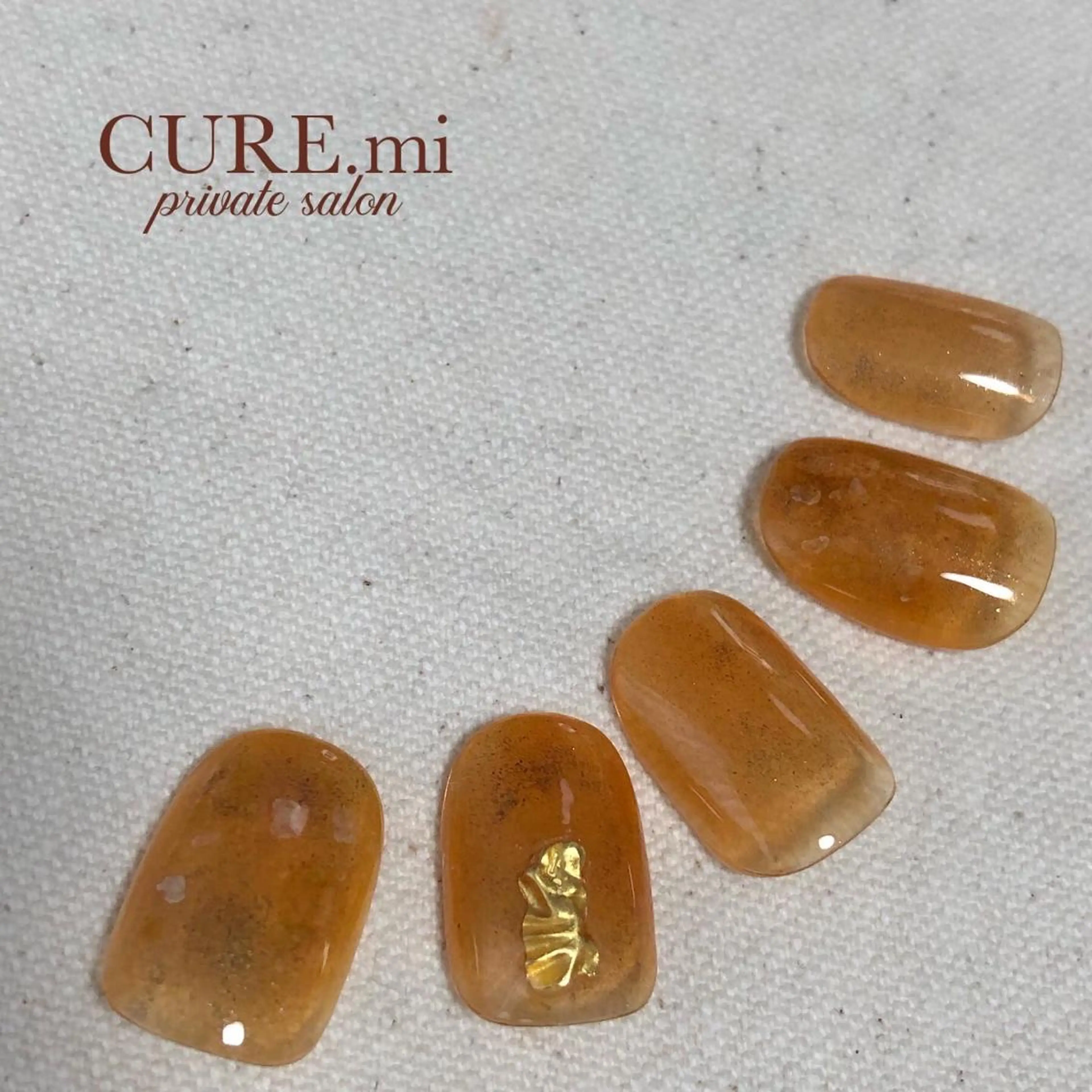 ネイル ブラウン ハンドネイル ハンドケア 伊藤 美香のその他イメージ