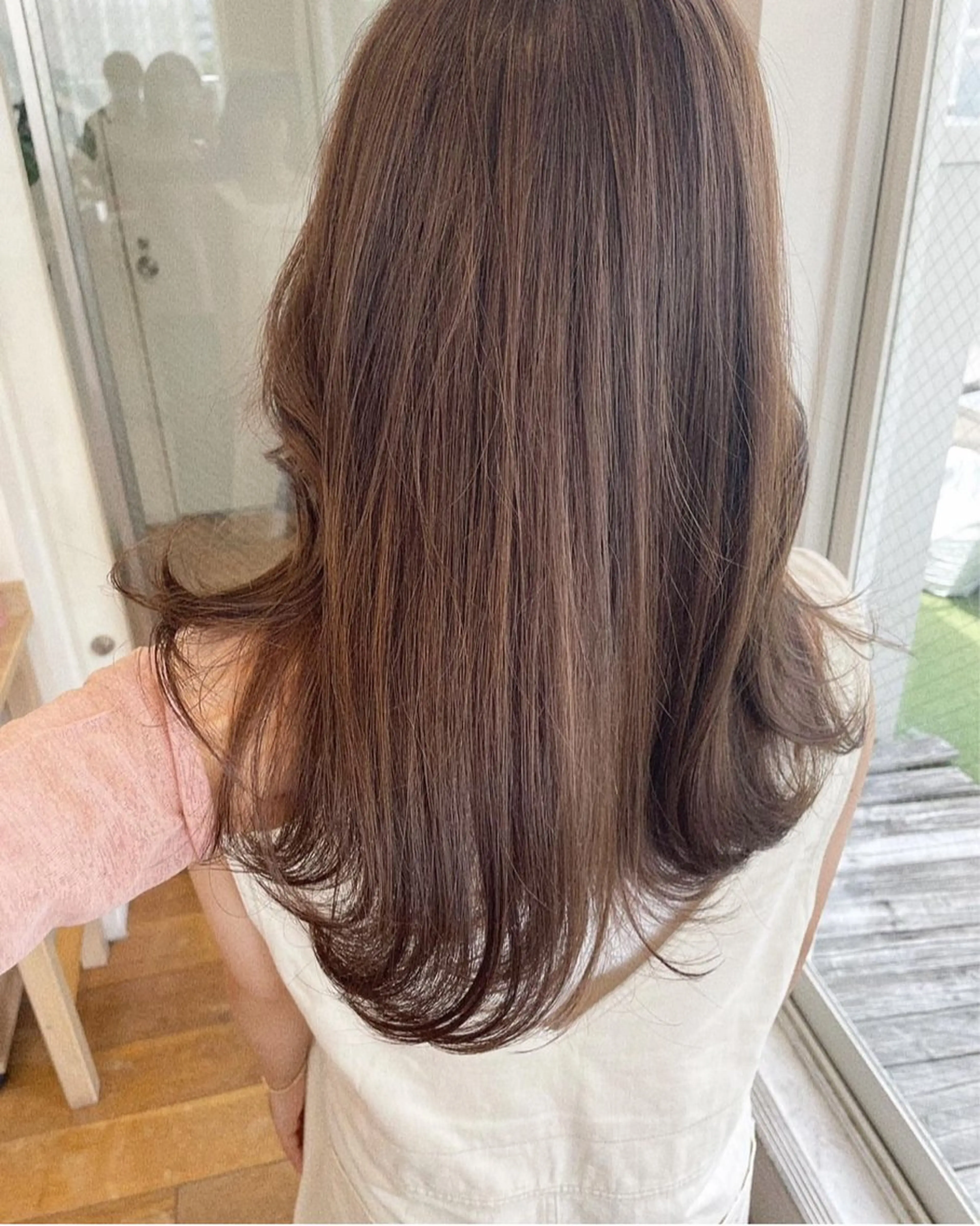 セミロング カラー 名古屋美容師/ さちのヘアスタイル