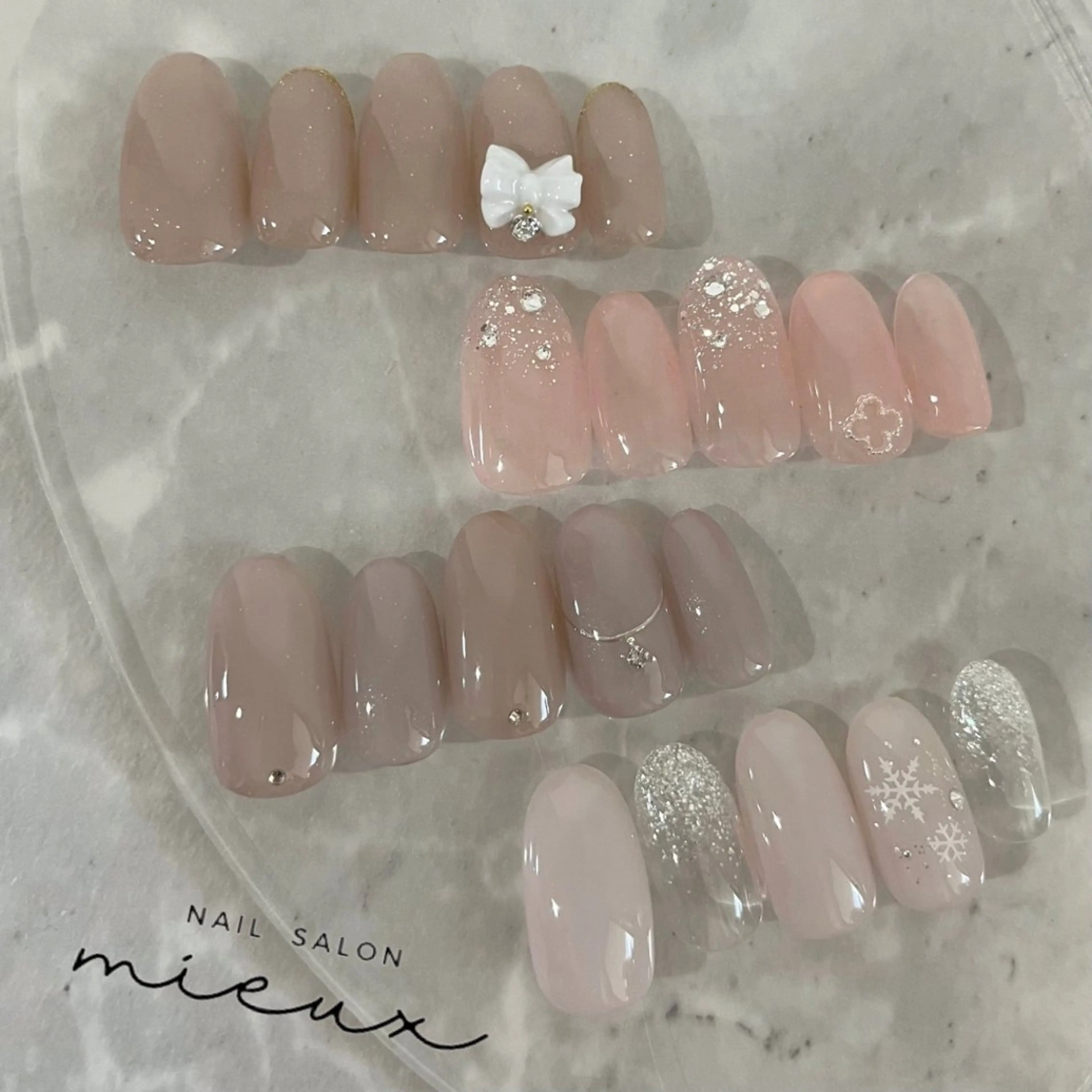 ネイル ハンドネイル mieux ariiiのネイルデザイン