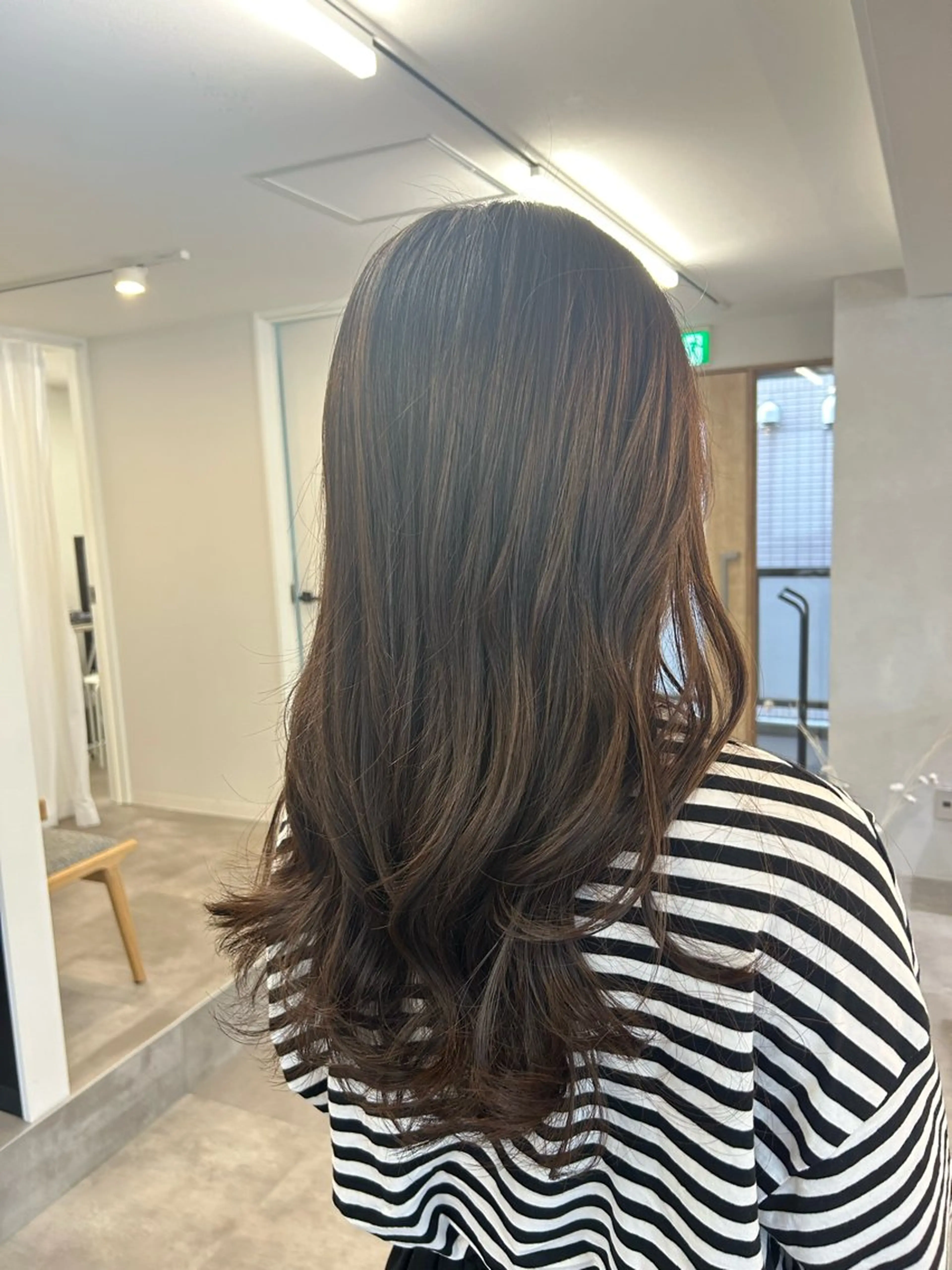 ロング 韓国風ヘア ロング 暖色･似合わせカラー (廣石沙英🎀)のヘアスタイル