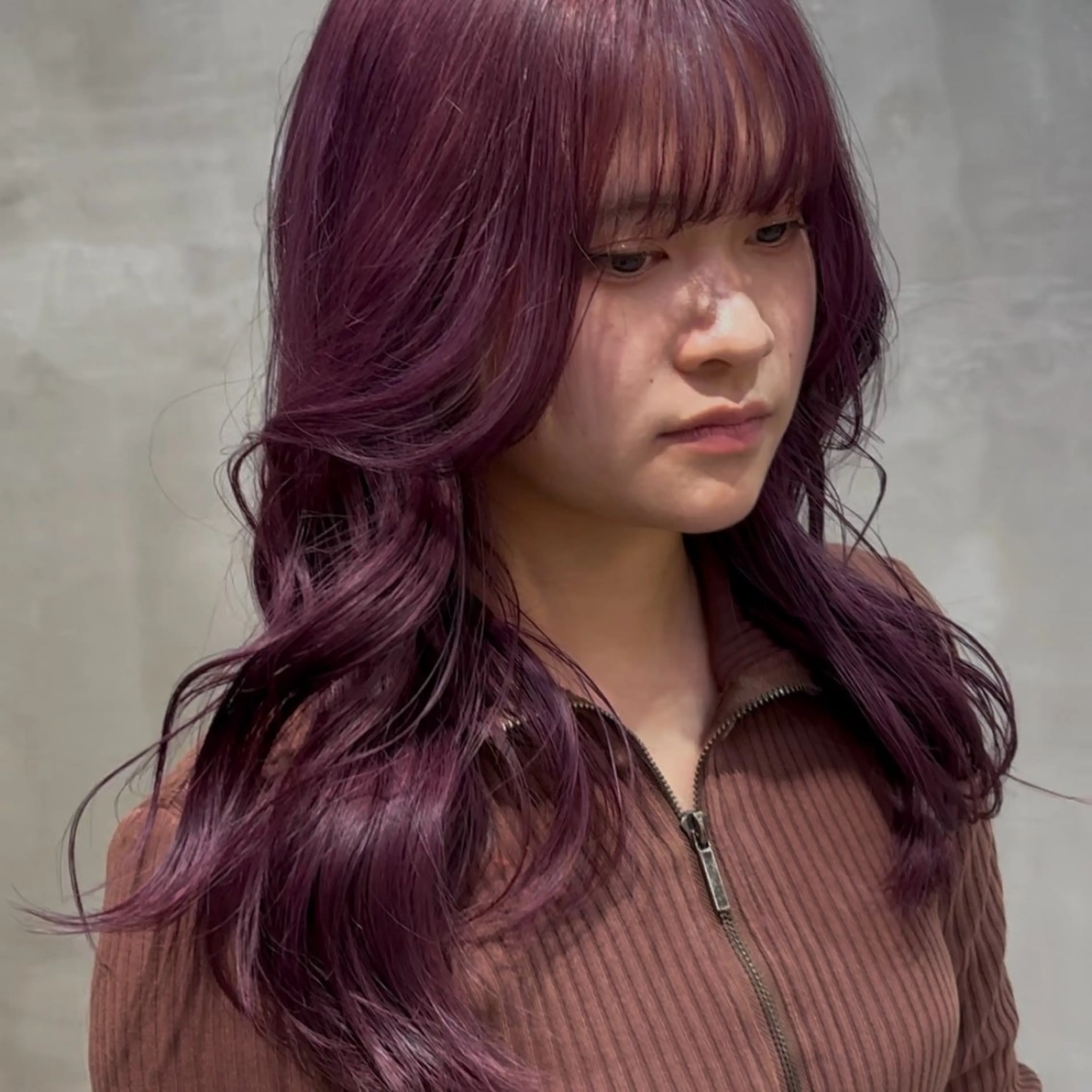 セミロング カラー ヘアカラー The Path ARENのヘアスタイル