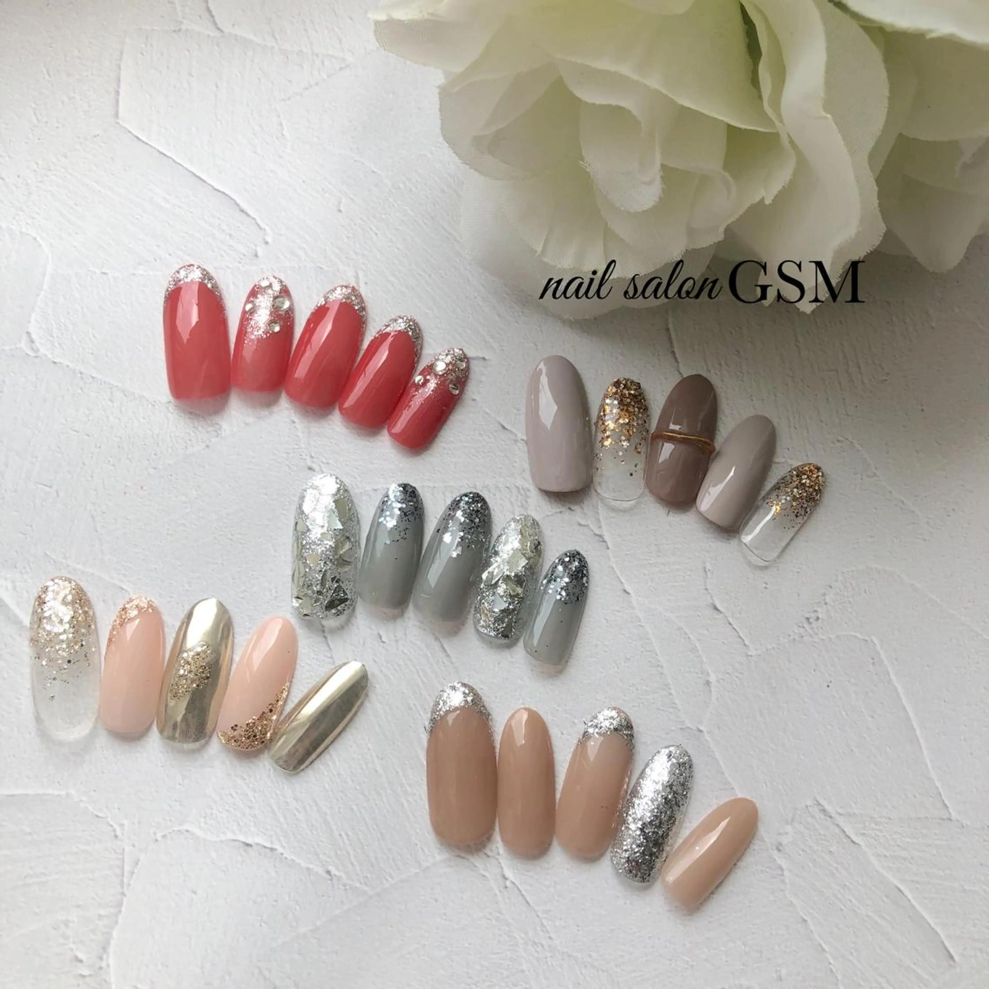 ネイル ハンドネイル nail salon GSMのネイルデザイン