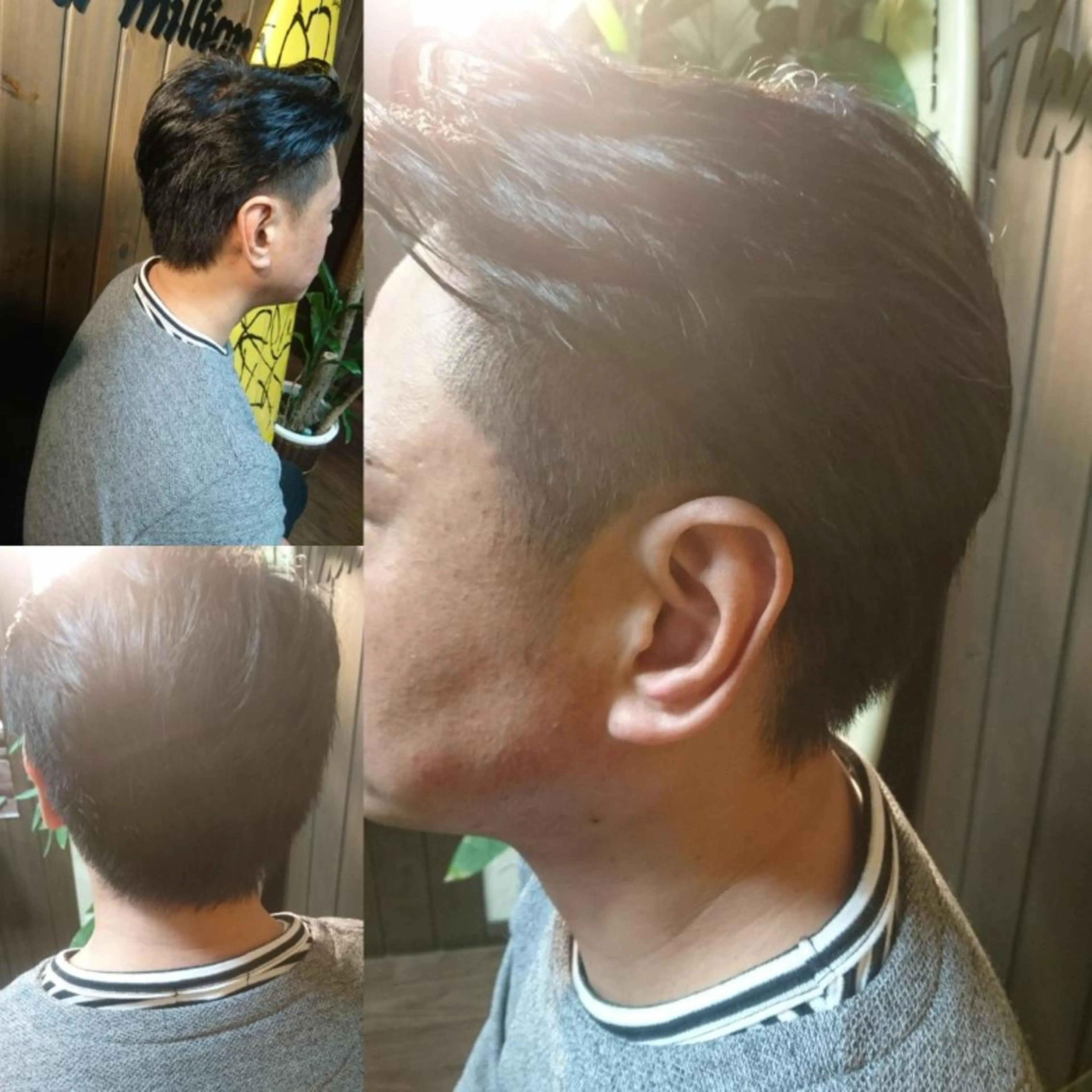 ショート メンズ サンフラット所属・岡林 選のヘアスタイル