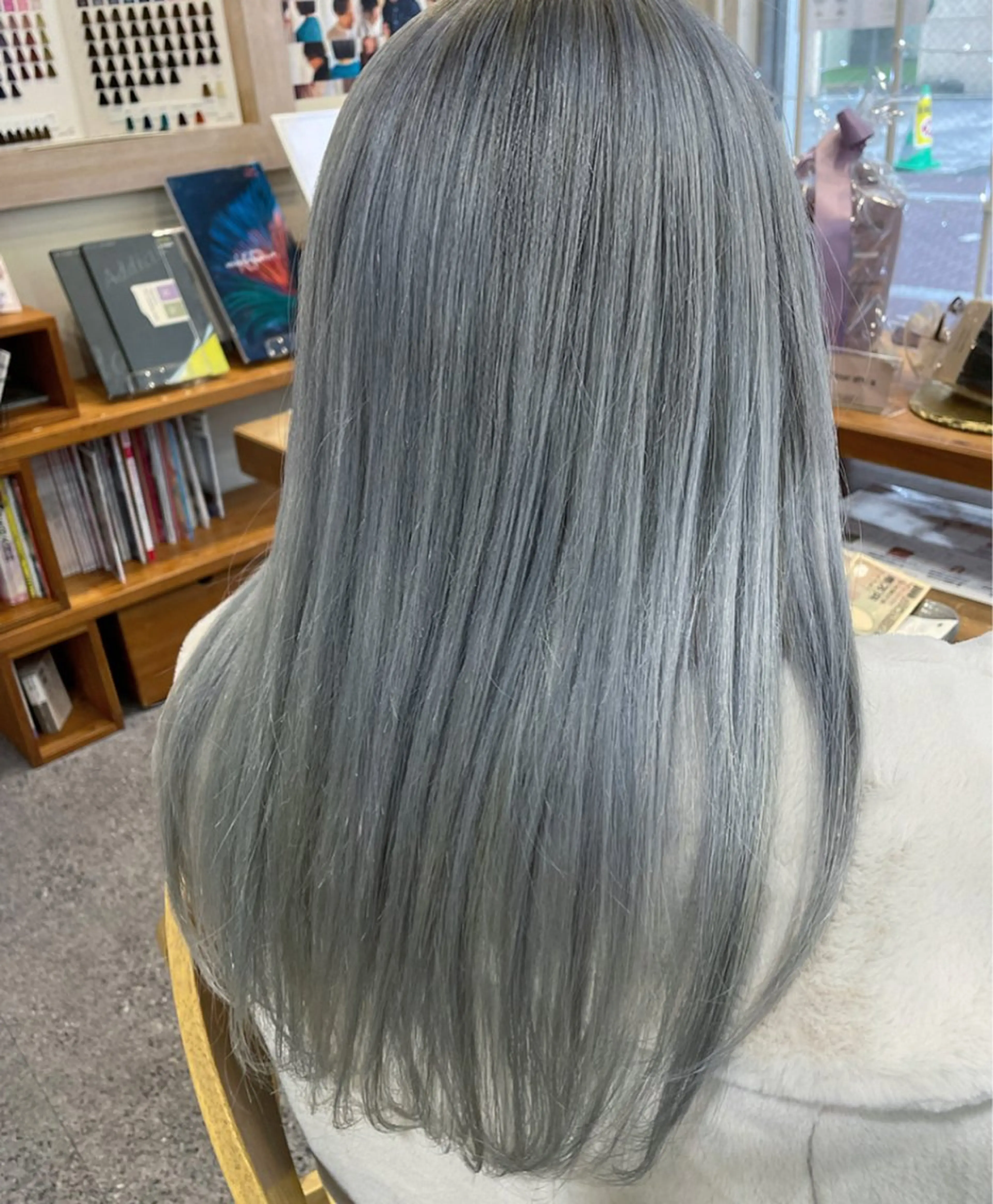 ロング キルンサンピアン所属・ナチュラルカラー 児玉優香のヘアスタイル