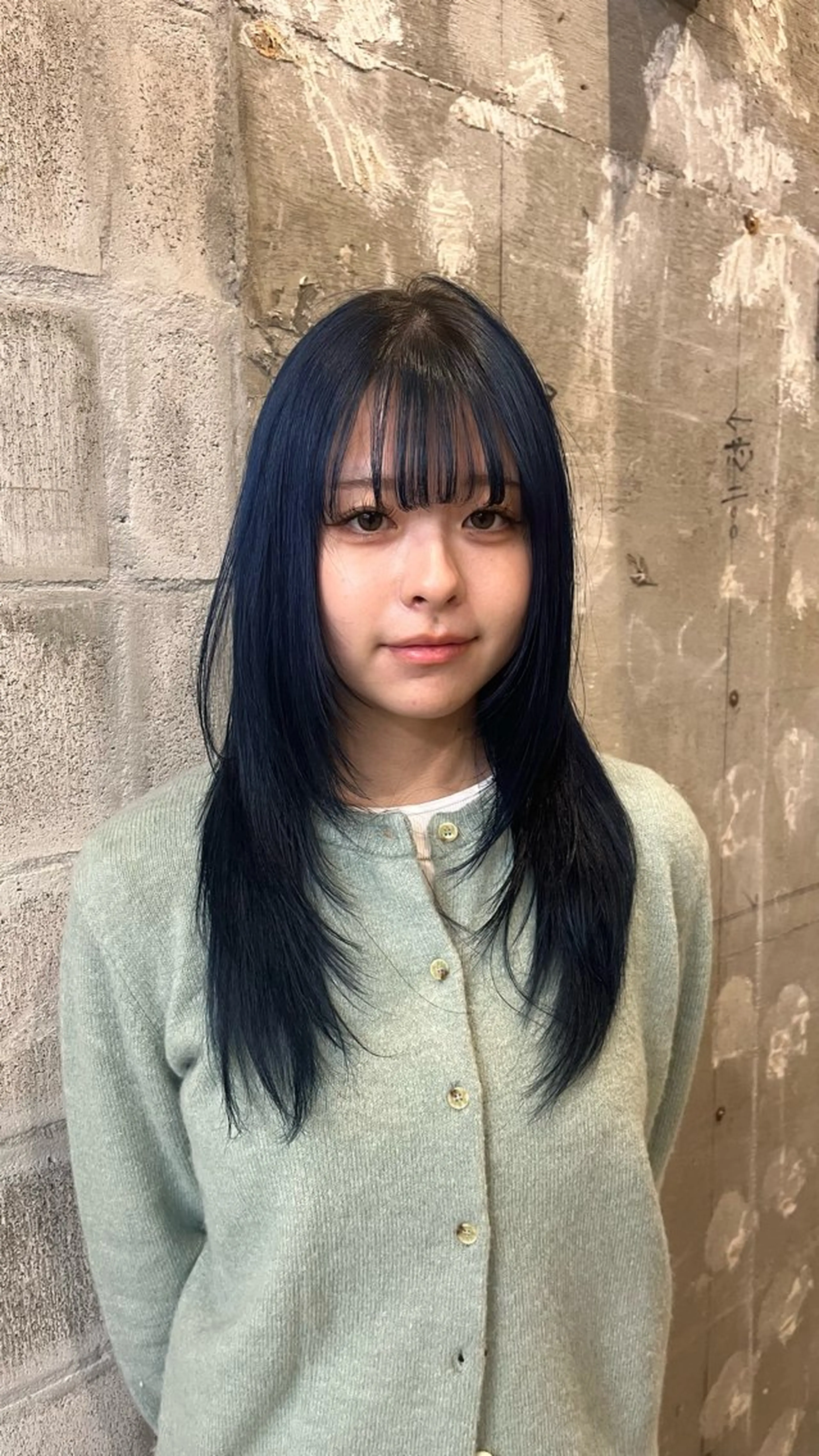 ロング ヘアカラー riko／ SYS by fitのヘアスタイル