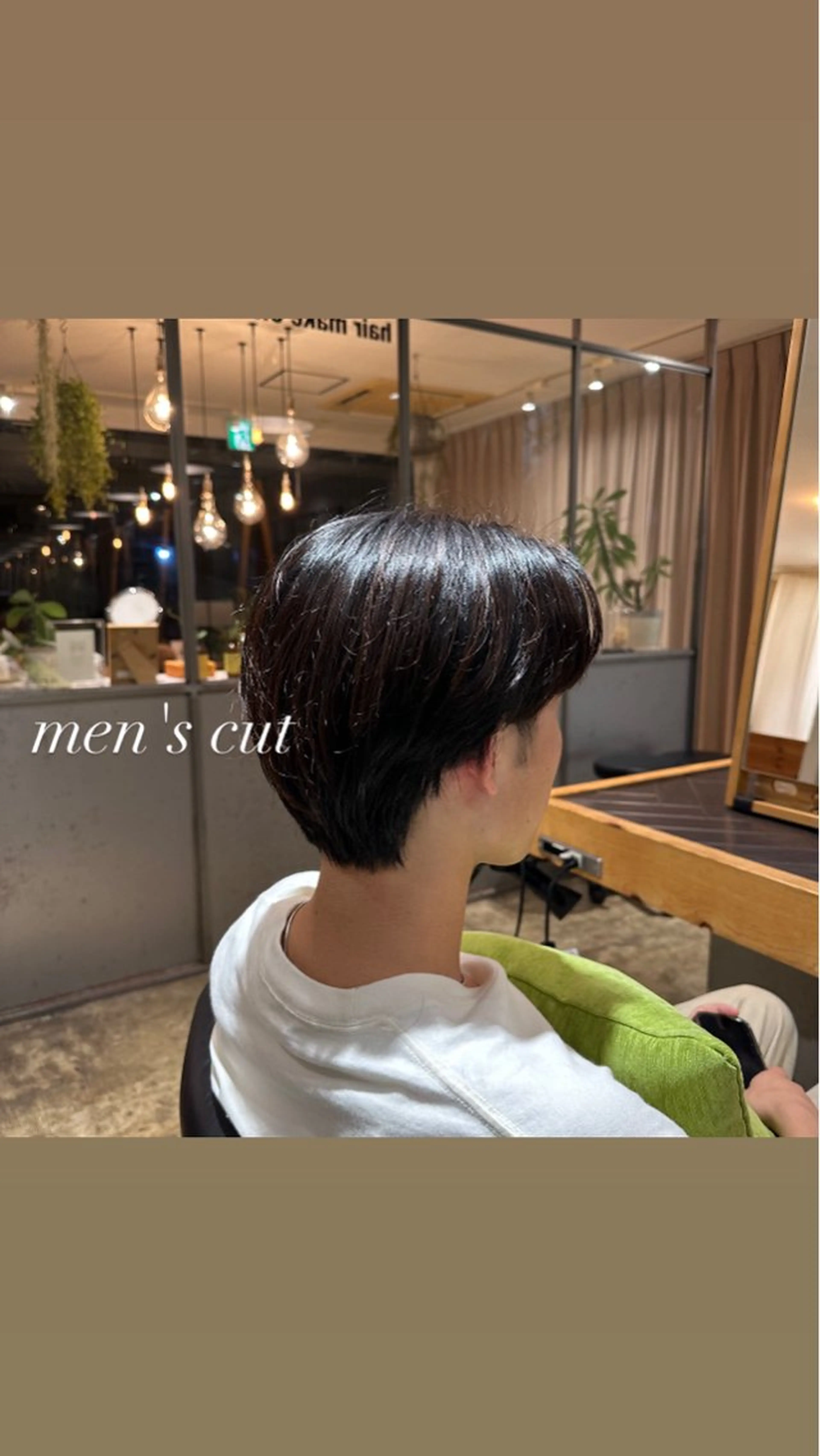 ヘアアレンジ メンズ メンズウルフカット ウルフカット 飯島 美海のヘアスタイル