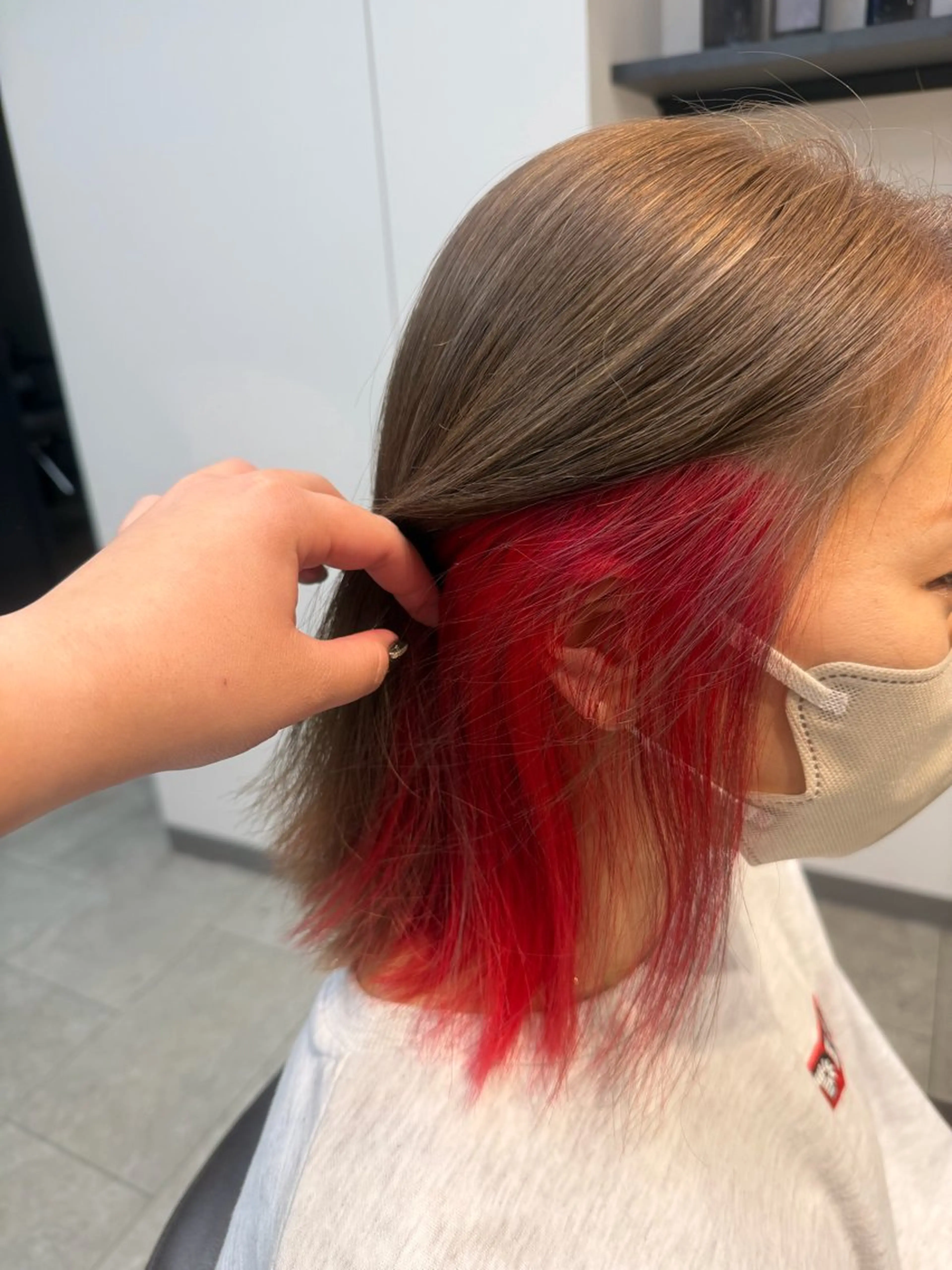 ショート neaf 六本木店所属・六本木🫧ハイライト 望月彩音のヘアスタイル