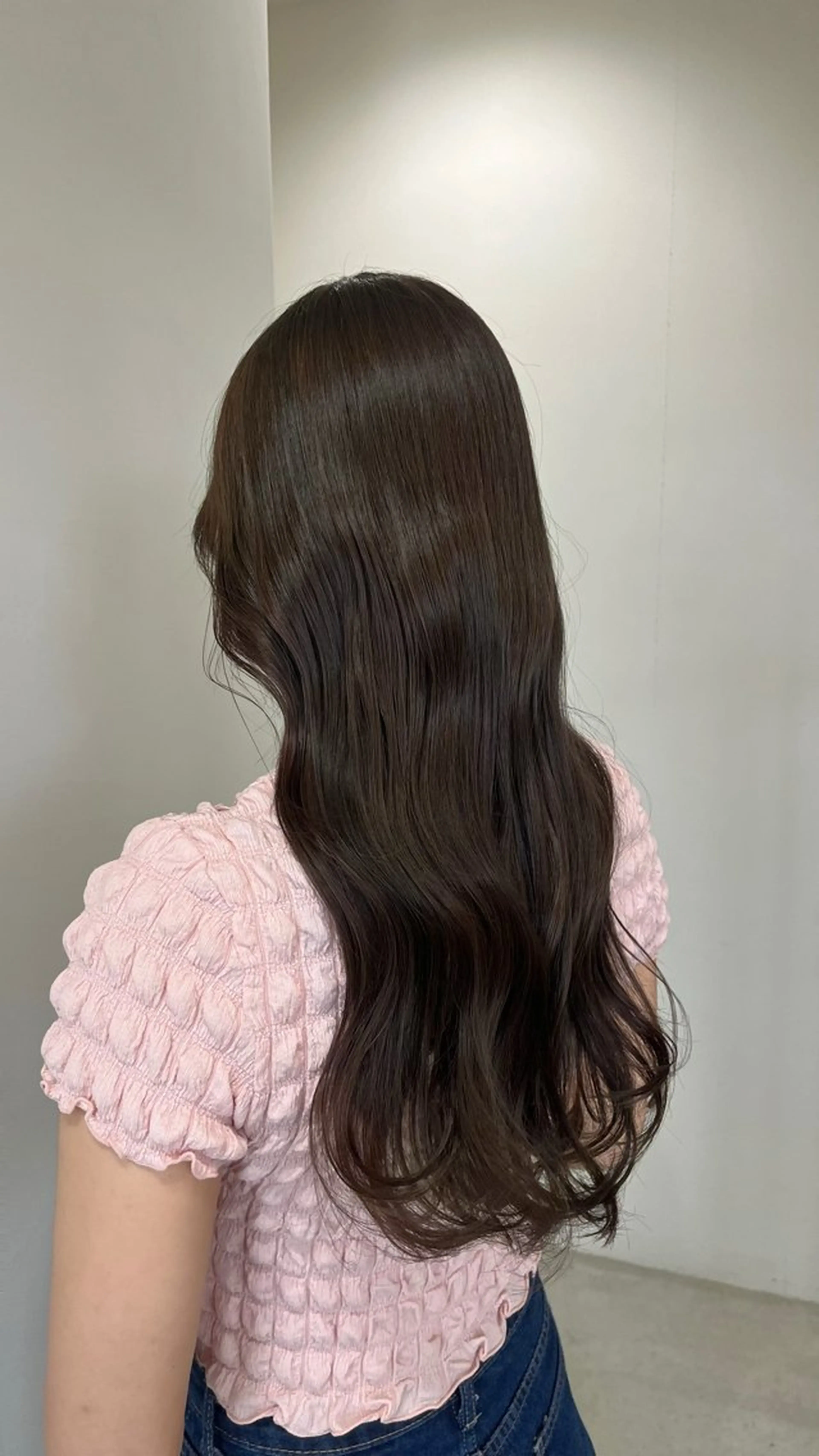 ロング カラー カット ヘアカラー 透明感カラー🫧🤍 /wakaのヘアスタイル