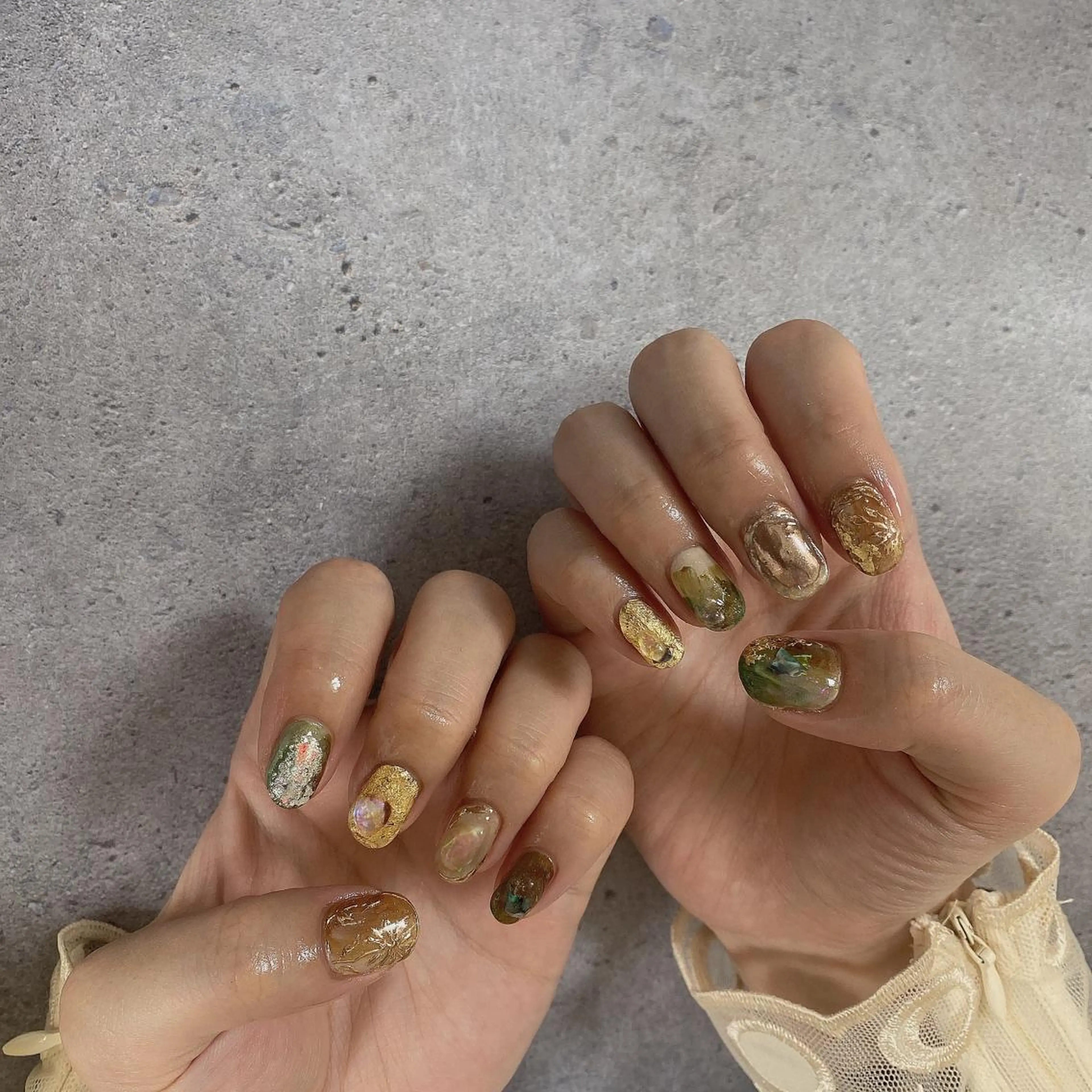 ネイル ハンドネイル SOL NAILのネイルデザイン