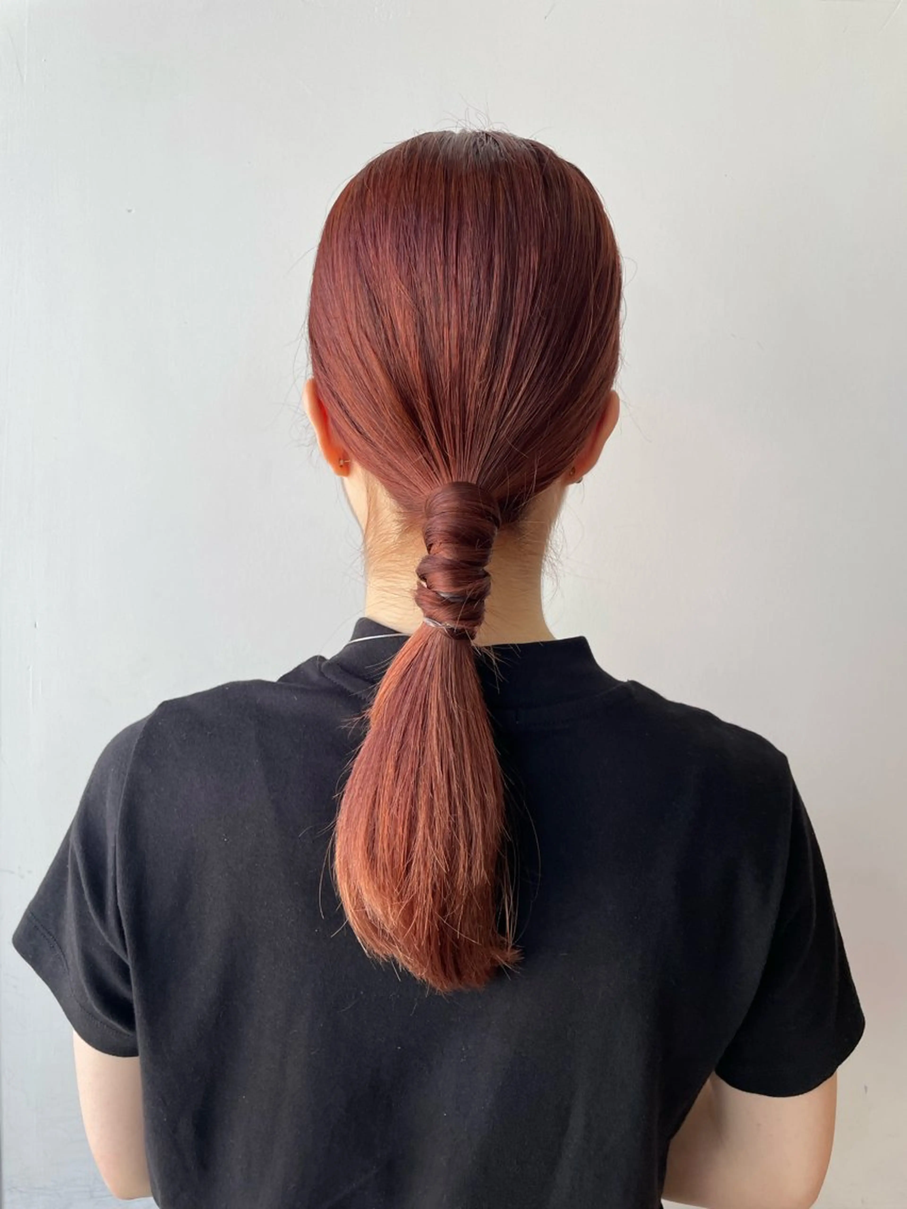 セミロング カラー ブリーチ ブリーチなしカラー ボブ/ミディアム 親しみやすさ/さくらのヘアスタイル