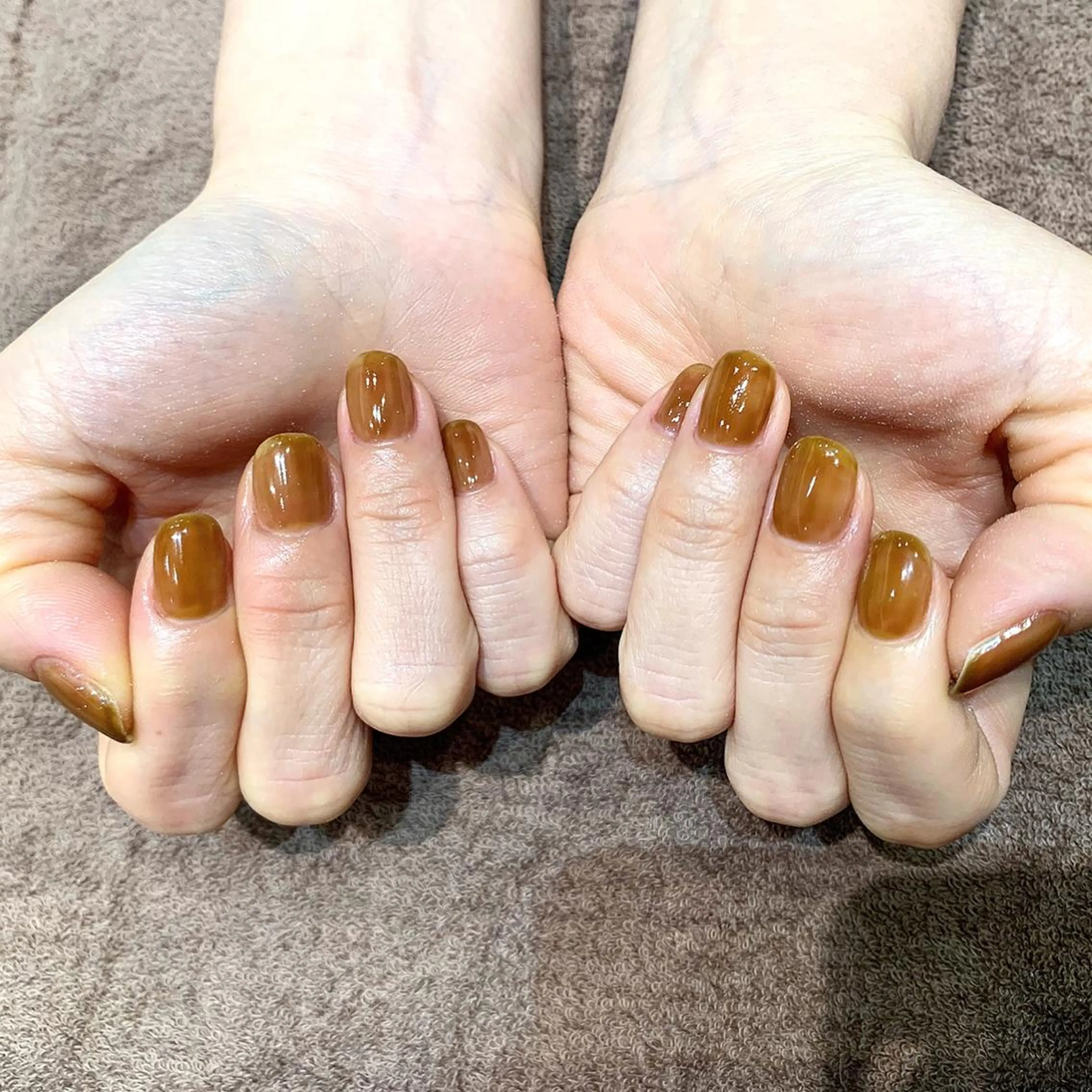 ネイル ブラウン nailAVANCE akariのネイルデザイン