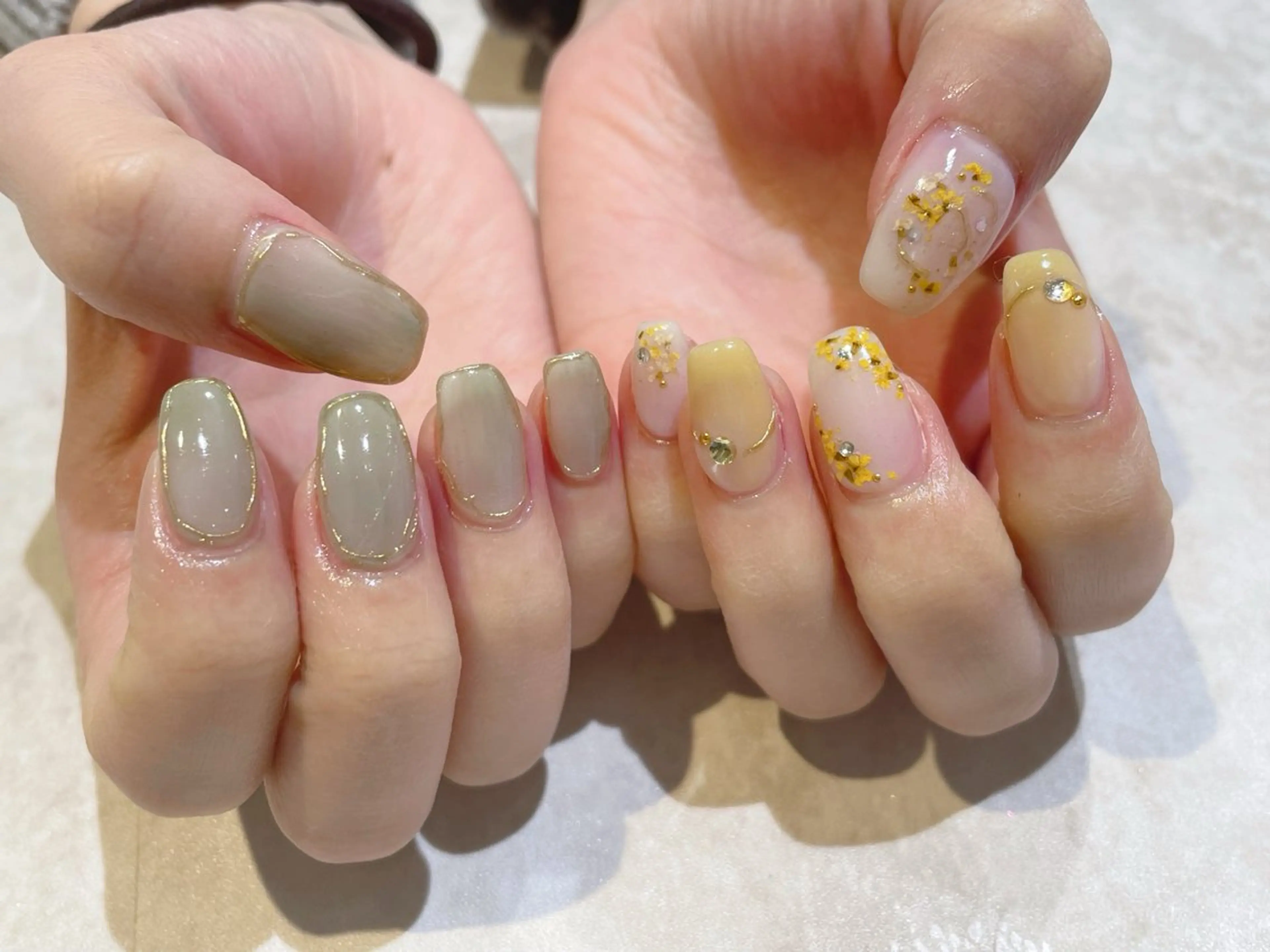 ネイル 舞田 苑香のネイルデザイン