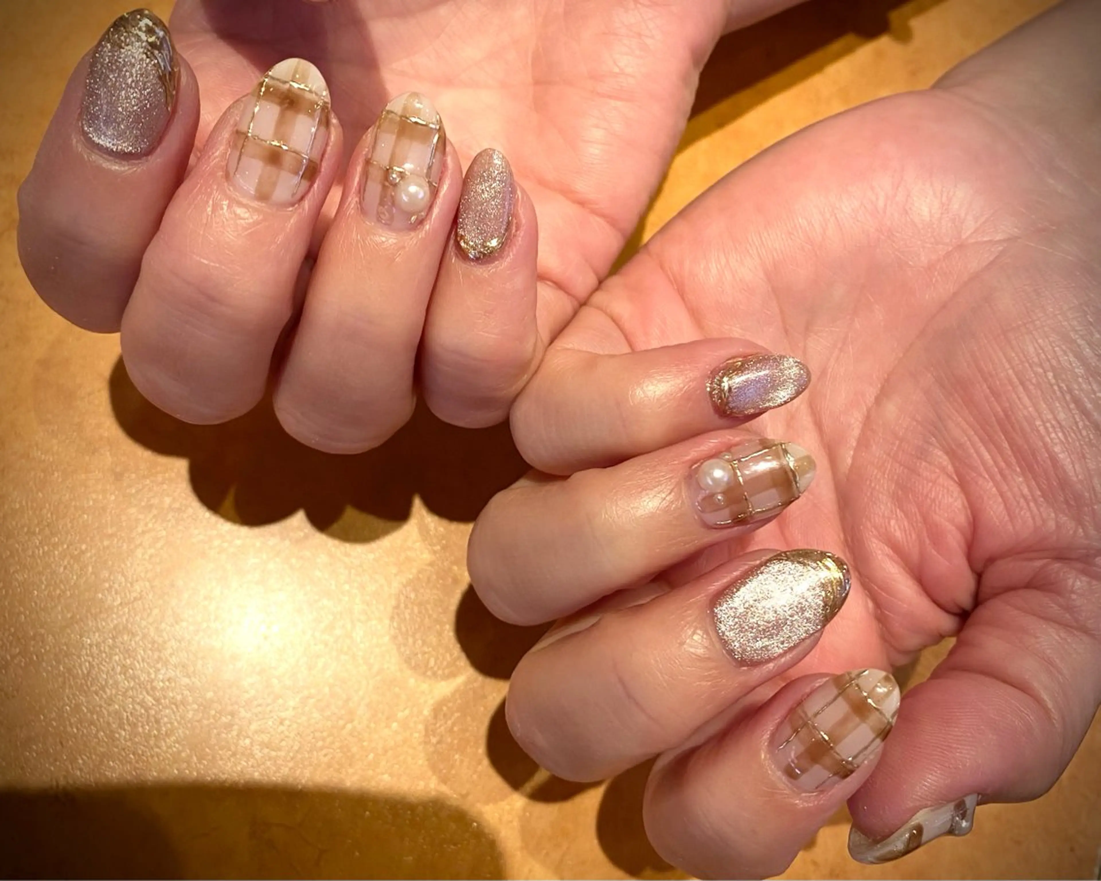 ネイル ブラウン chic_nail chieのネイルデザイン