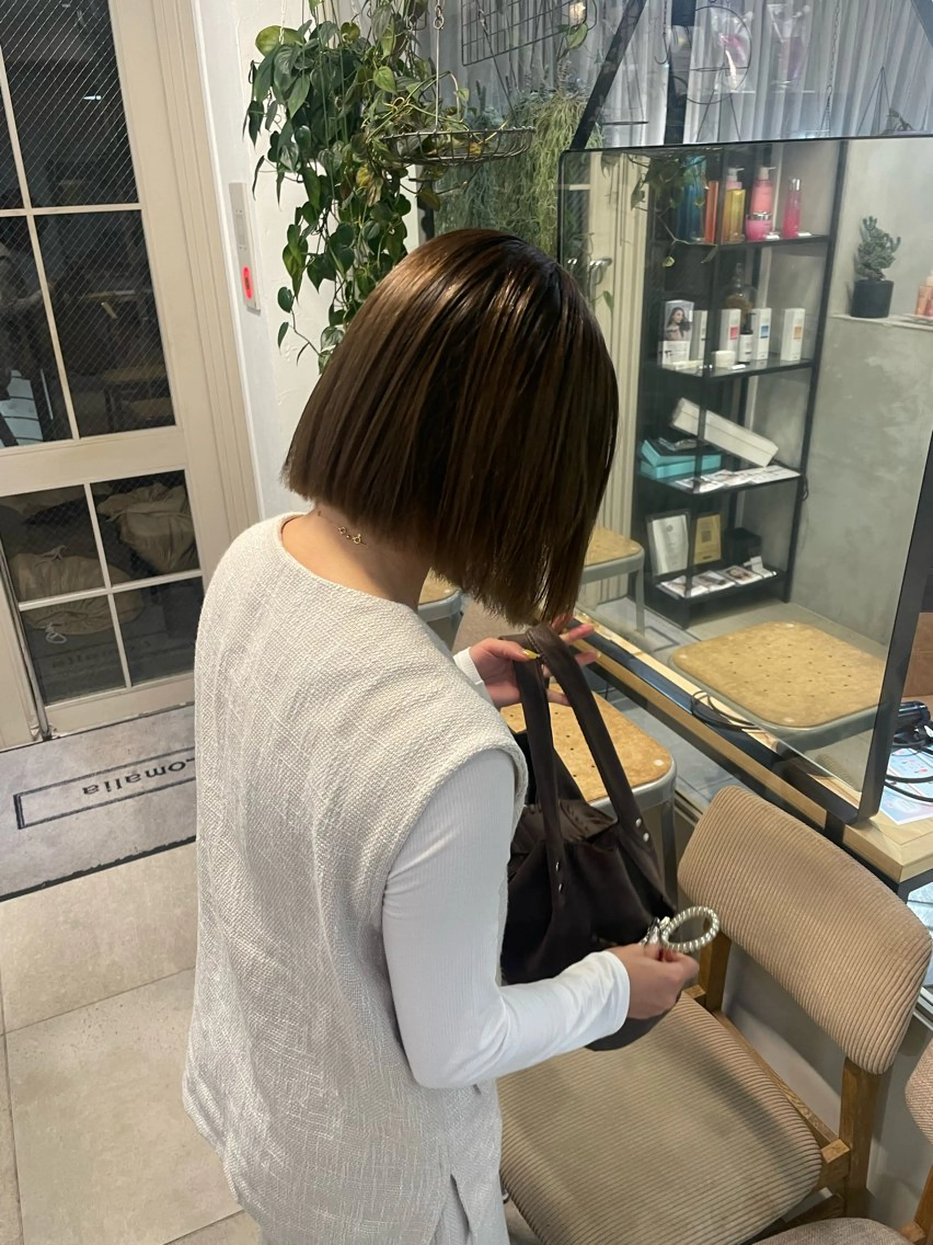 ミディアム トリートメント とば みゆうのヘアスタイル