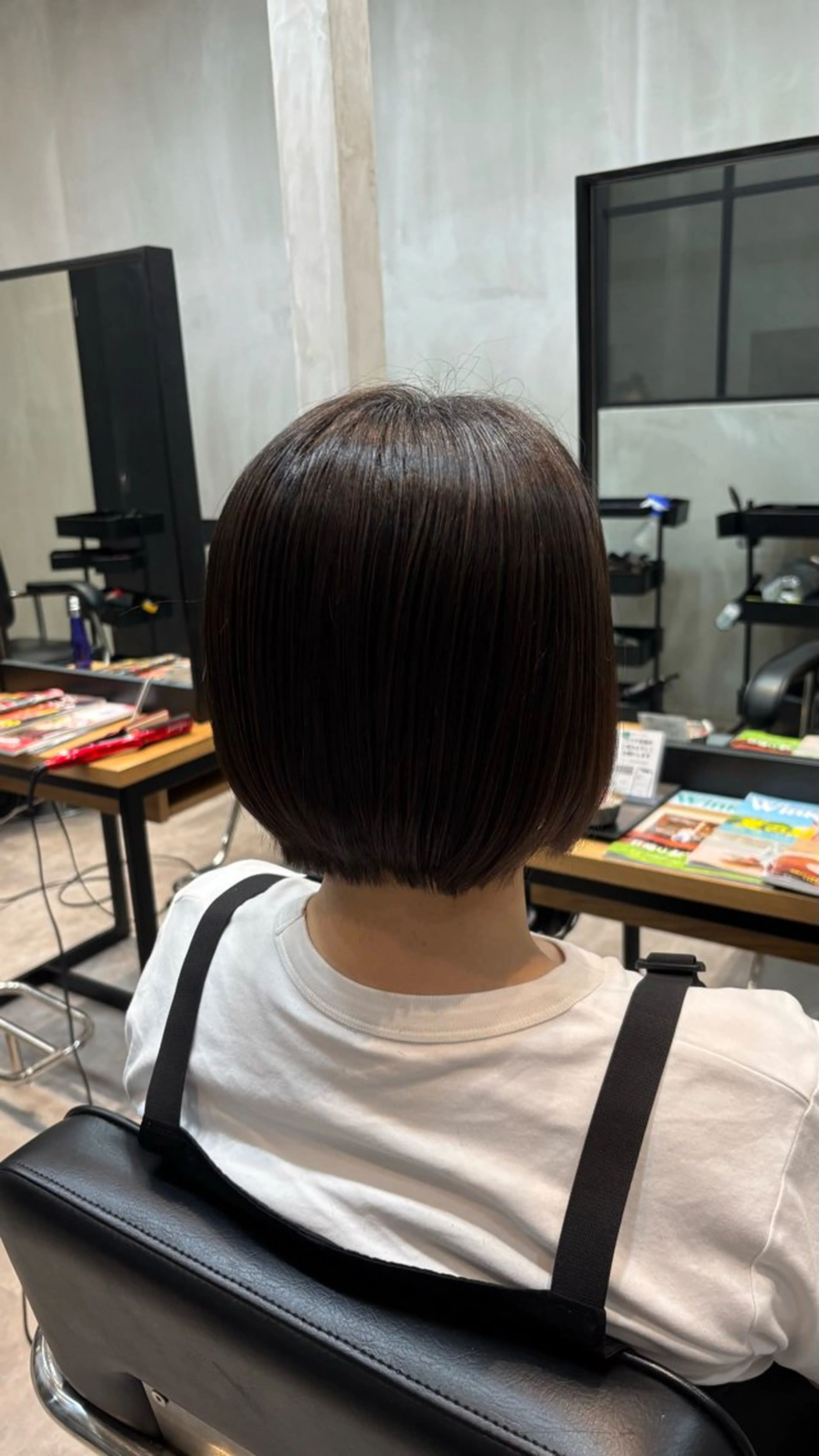 ショート ショートボブ ボブ ショートヘア La fith hair wille 福山店【ラフィス ヘアー ヴィレ】所属・片平 帆香のヘアスタイル