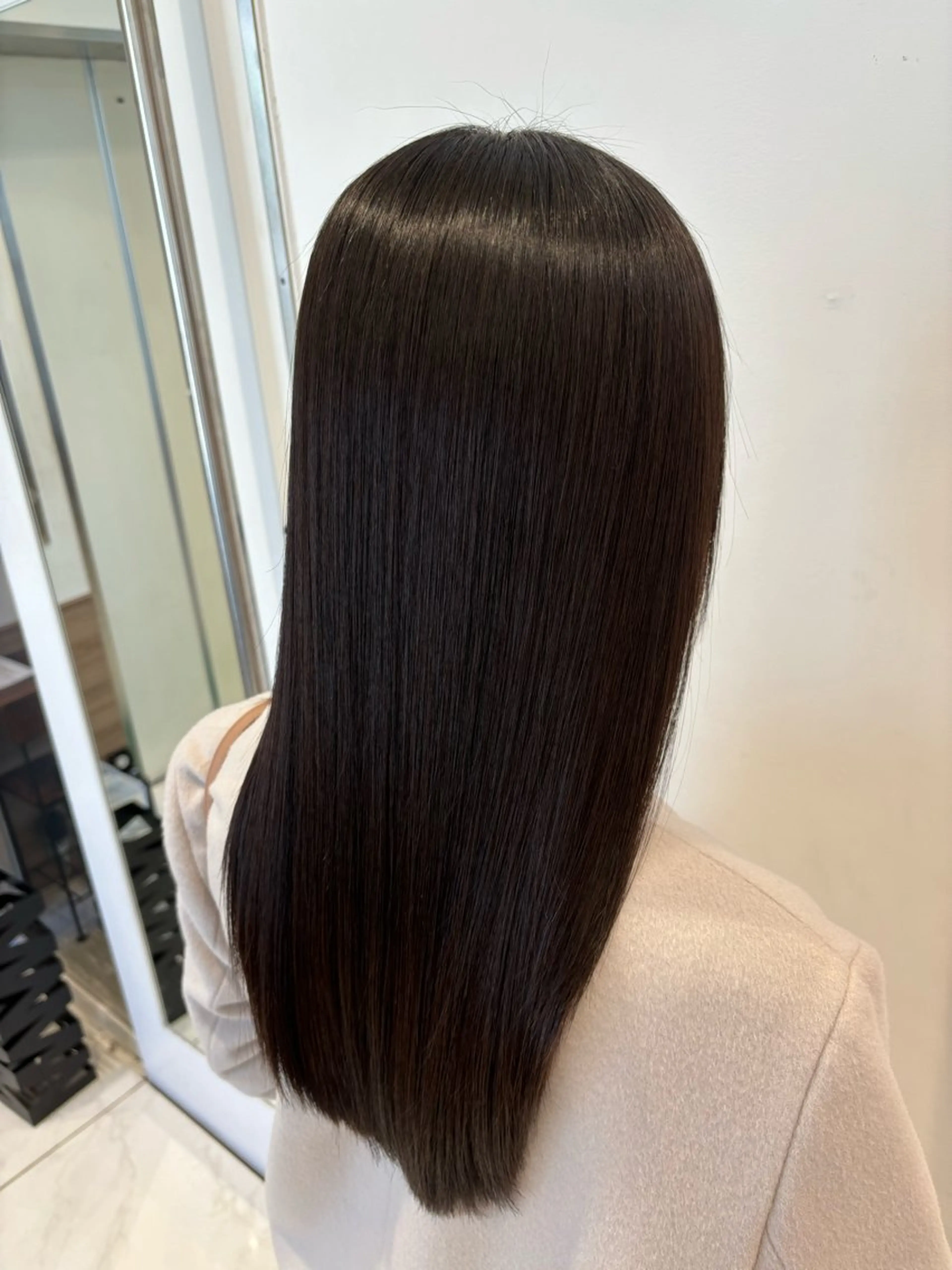 ロング 髪質改善 縮毛矯正 トリートメント 川﨑和希 🥀縮毛矯正🥀のヘアスタイル