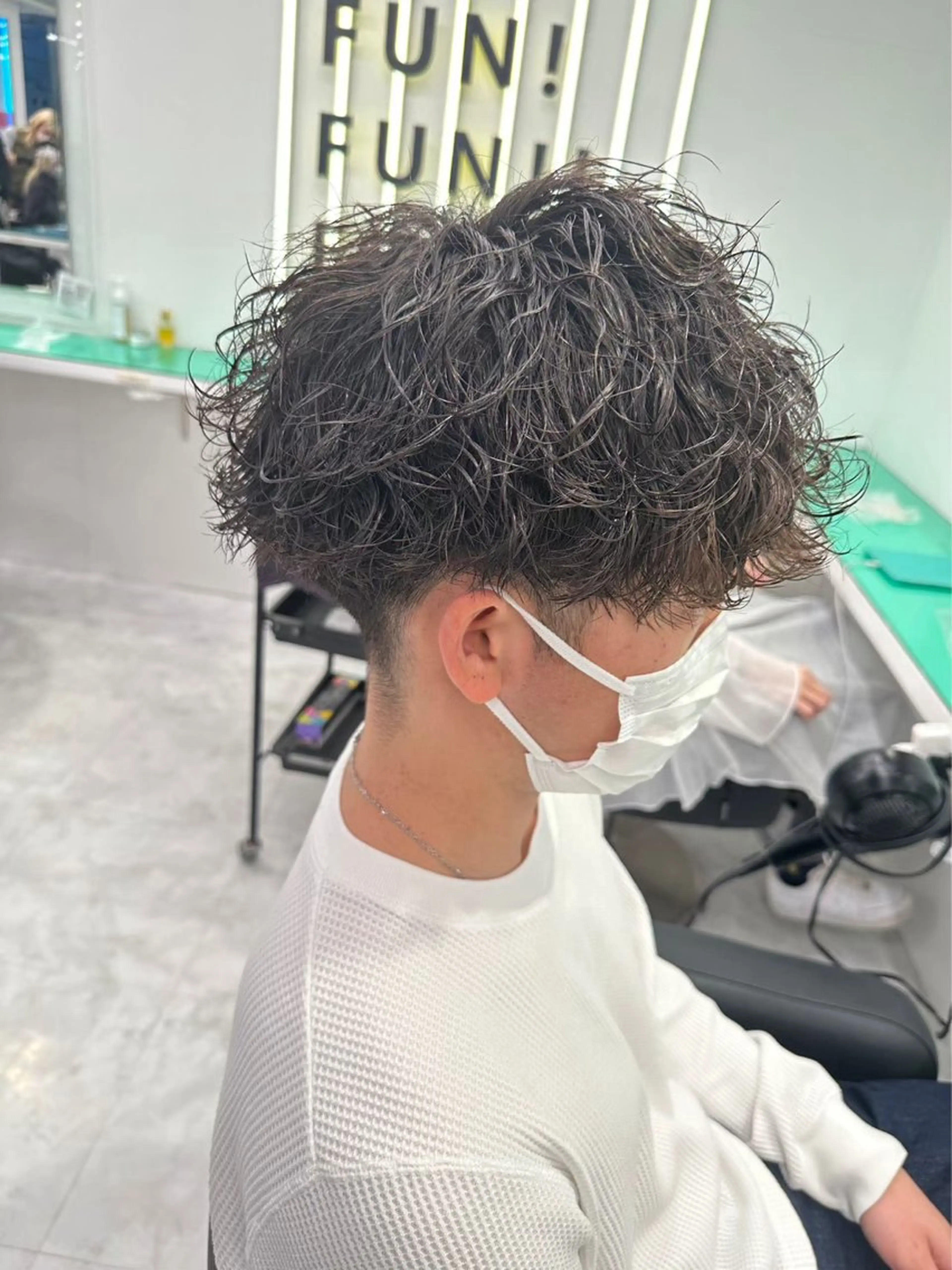 パーマ メンズ カット パーマ 🌟あゆ🌟 女子ウケスタイルのヘアスタイル