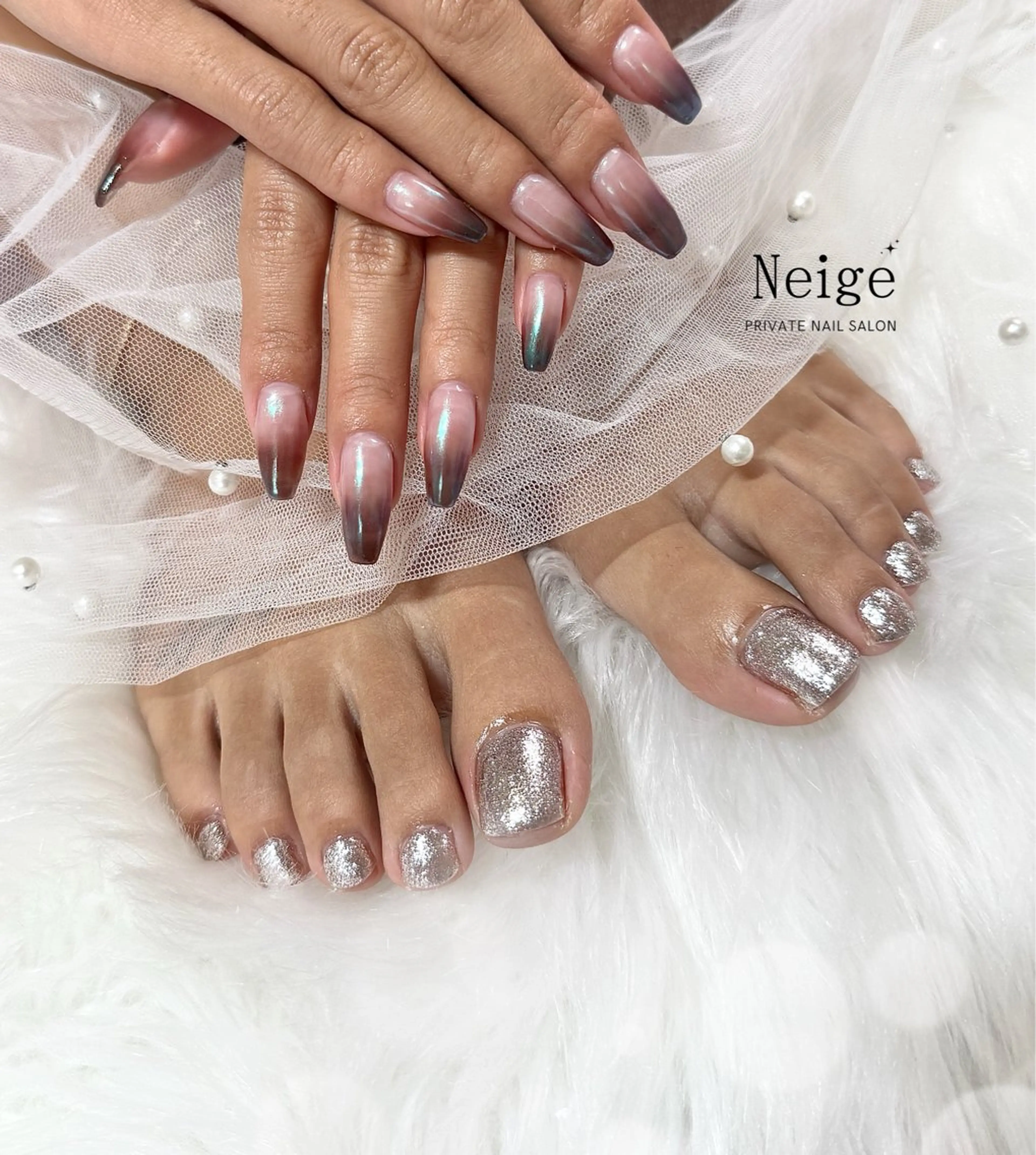 ネイル Neige所属・Neige 𓂃 aiのネイルデザイン