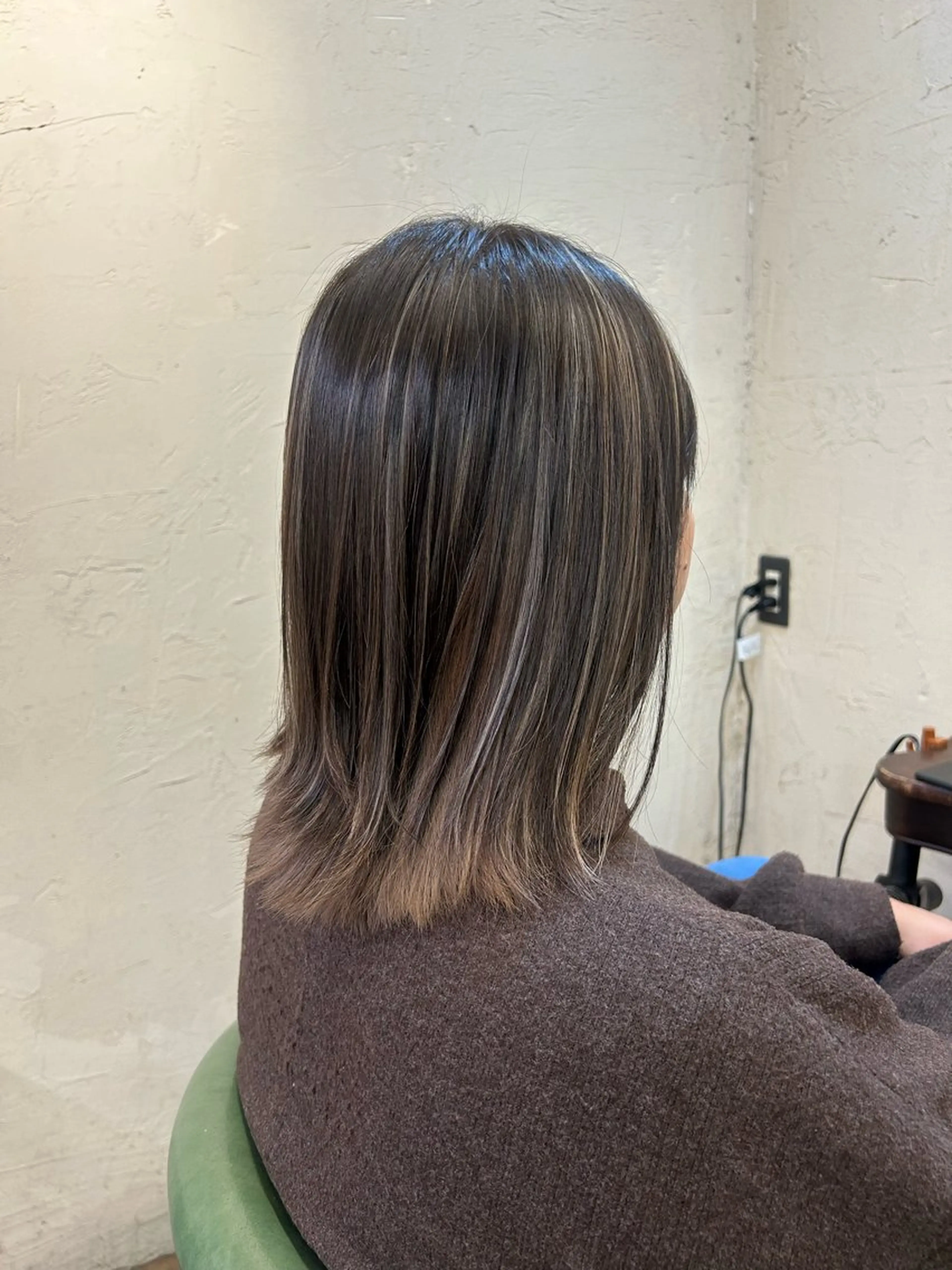 カラー ヘアカラー 馬場 瑞穂のヘアスタイル