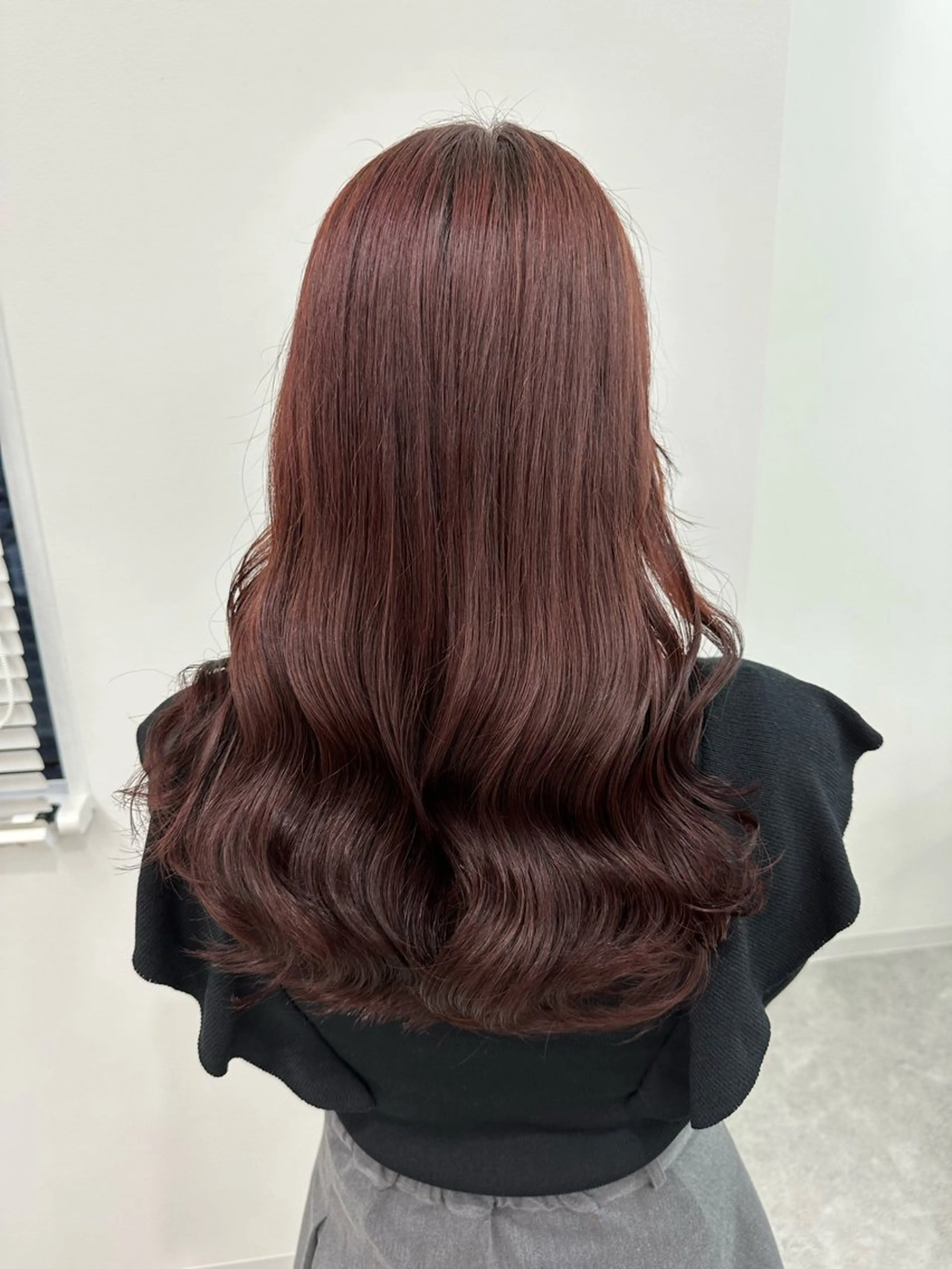 セミロング 🍒ワイン系 ウルフカット🍒拓未のヘアスタイル