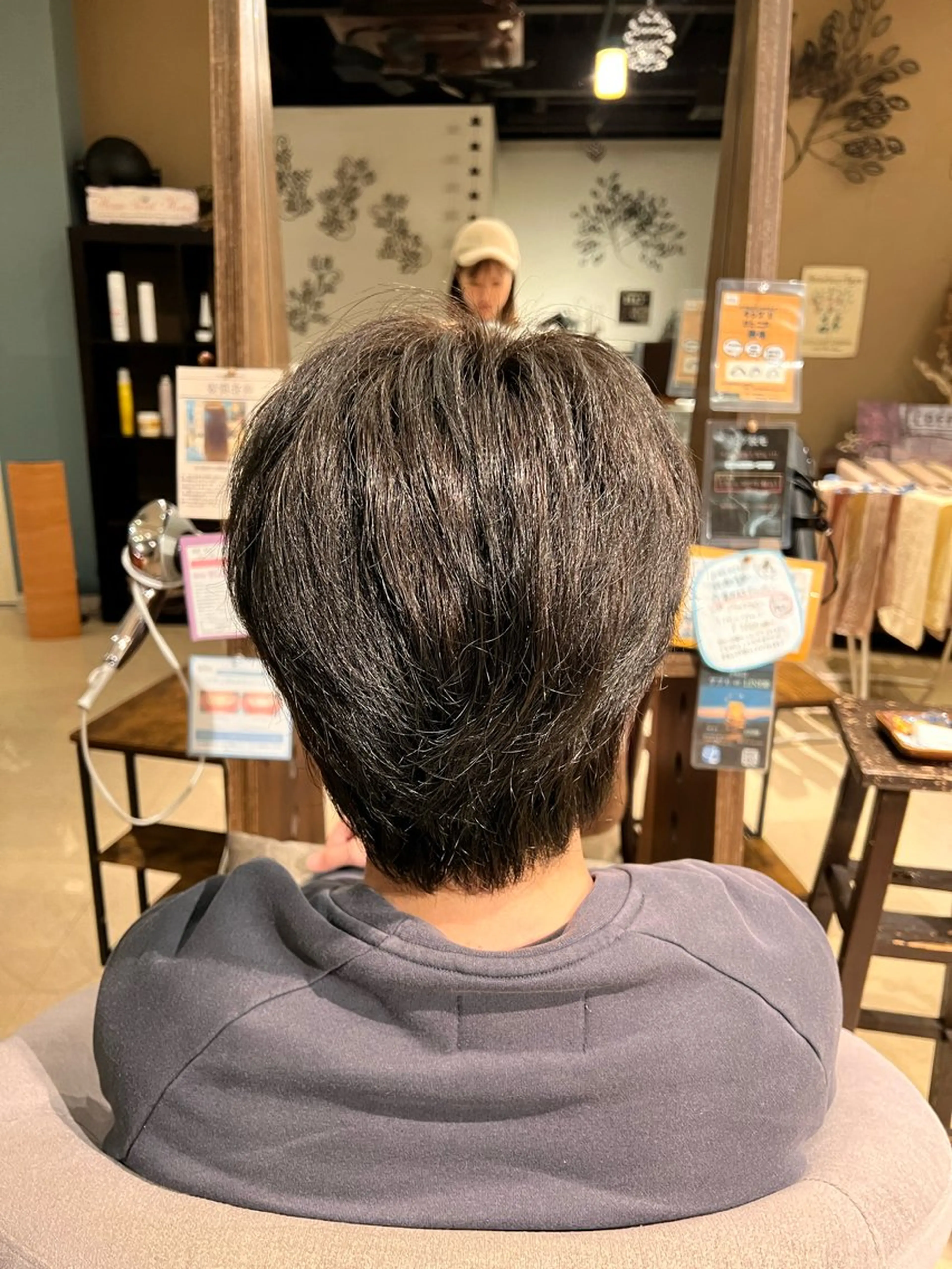 ショート biss所属・真 帆のヘアスタイル