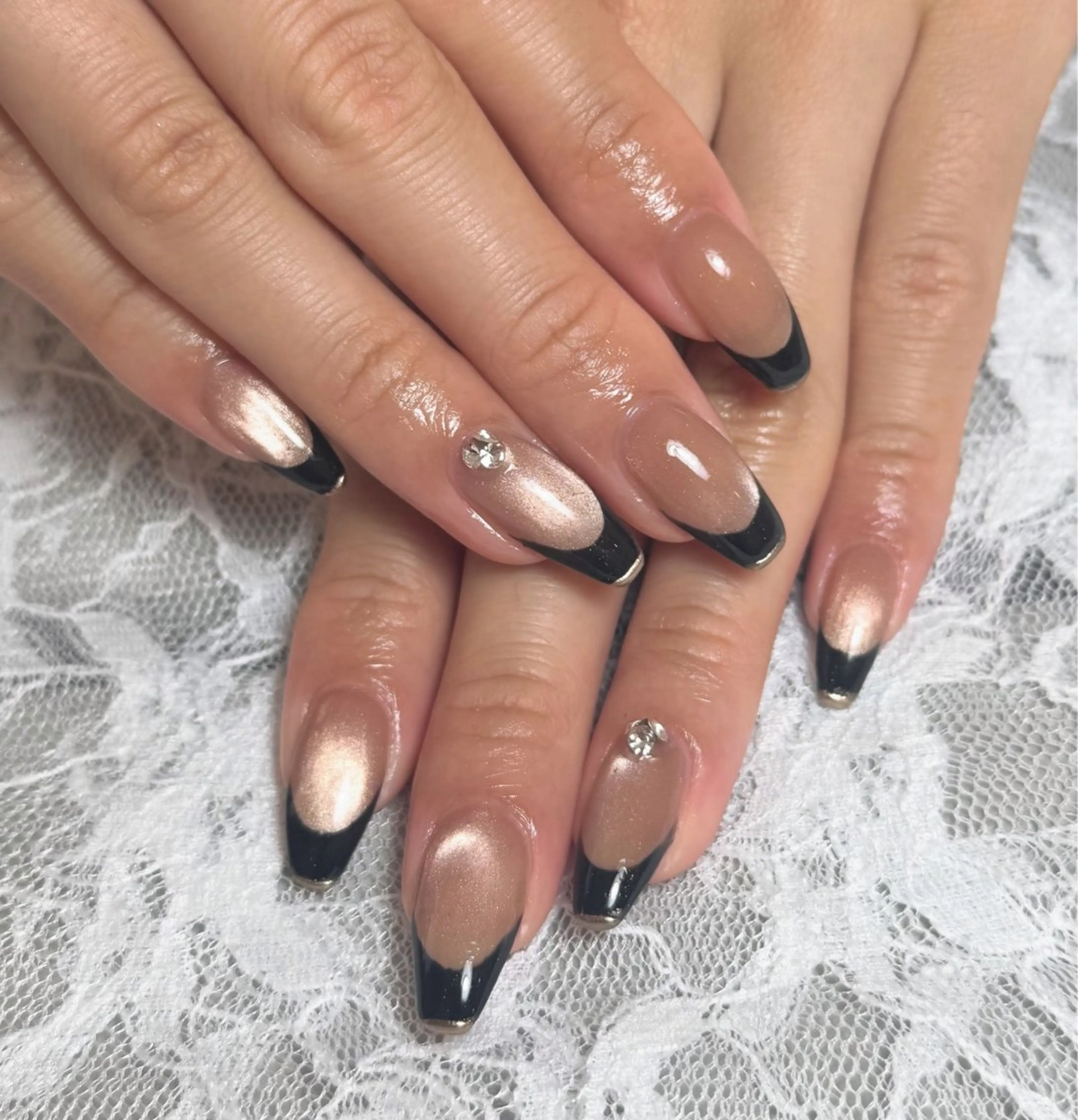 ネイル フレンチネイル モニター募集 RooMKubotaのネイルデザイン