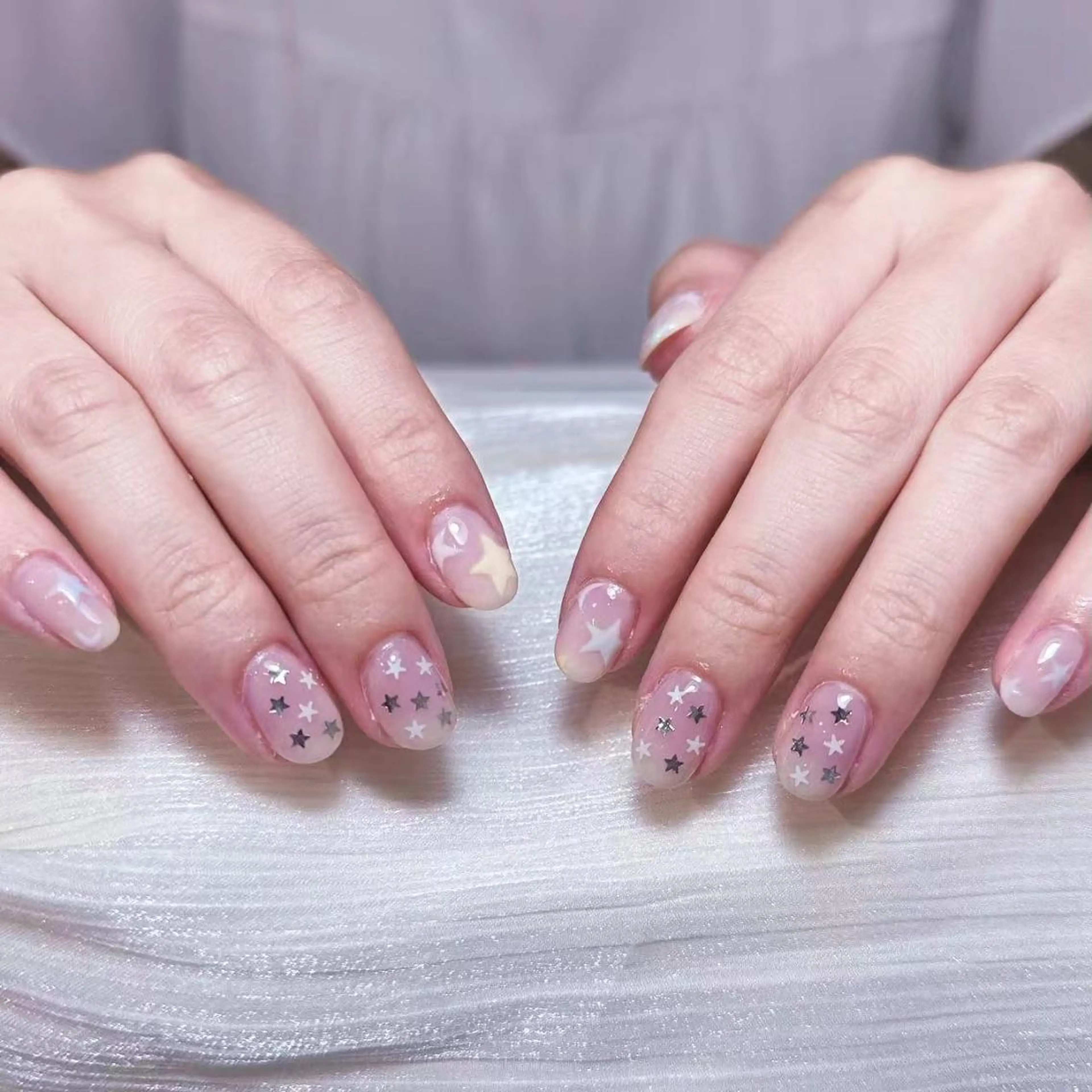 ショート 韓国風ヘア ショートヘア RINA 🎨のネイルデザイン