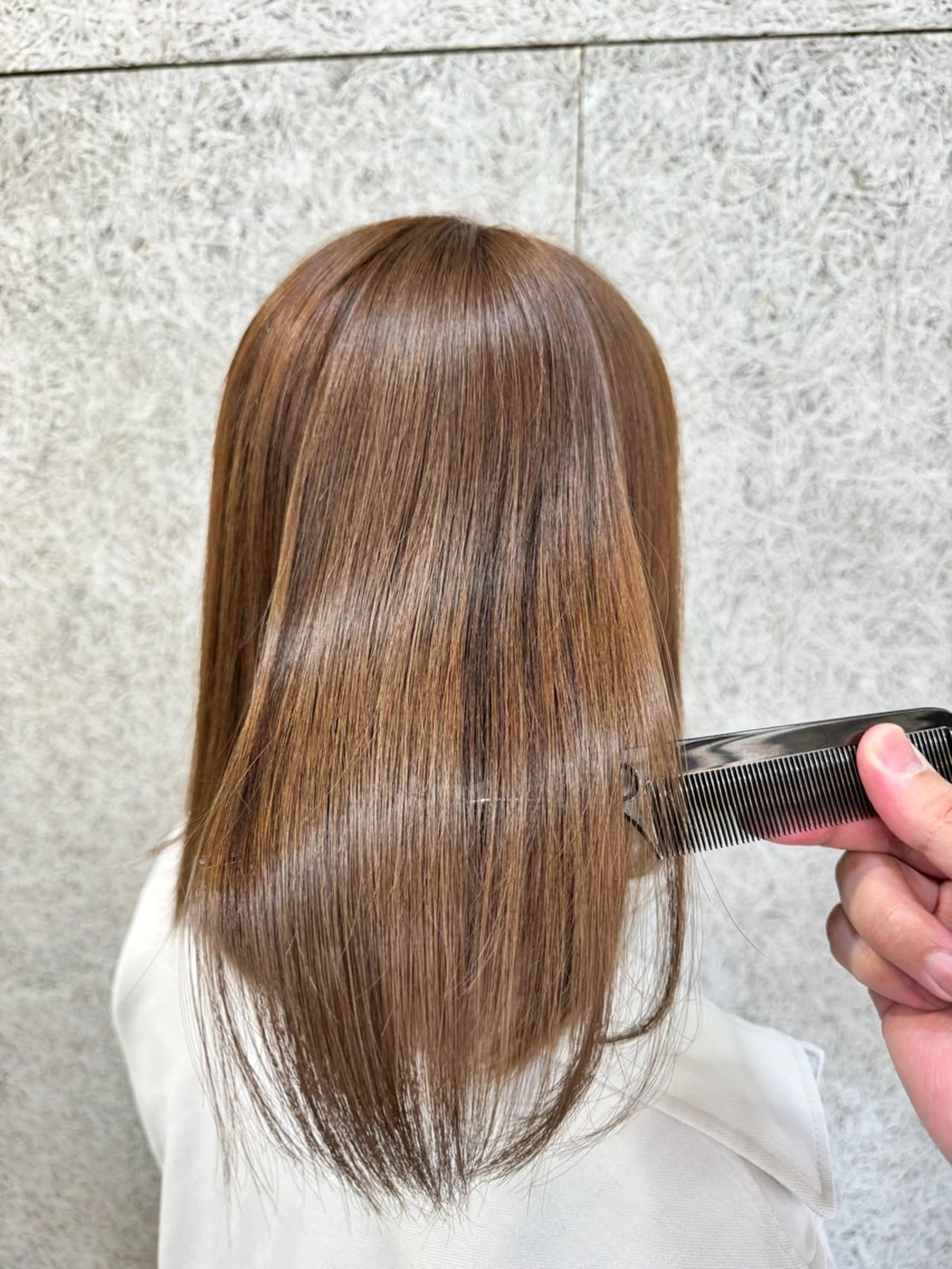 ミディアム 艶髪🍒髪質改善特化 GARDINAのヘアスタイル