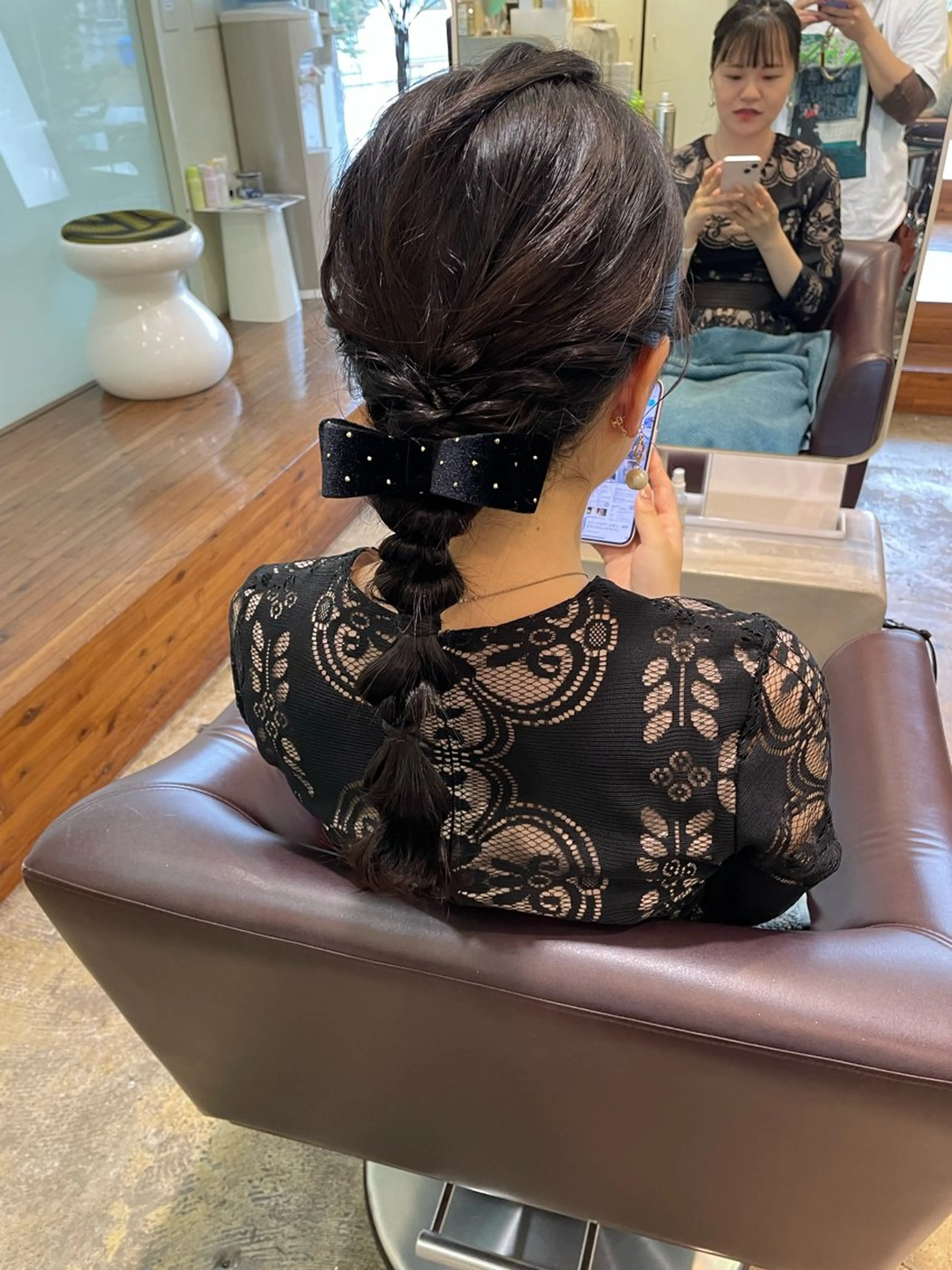 ヘアアレンジ ヘアセット 中村 碧のヘアスタイル