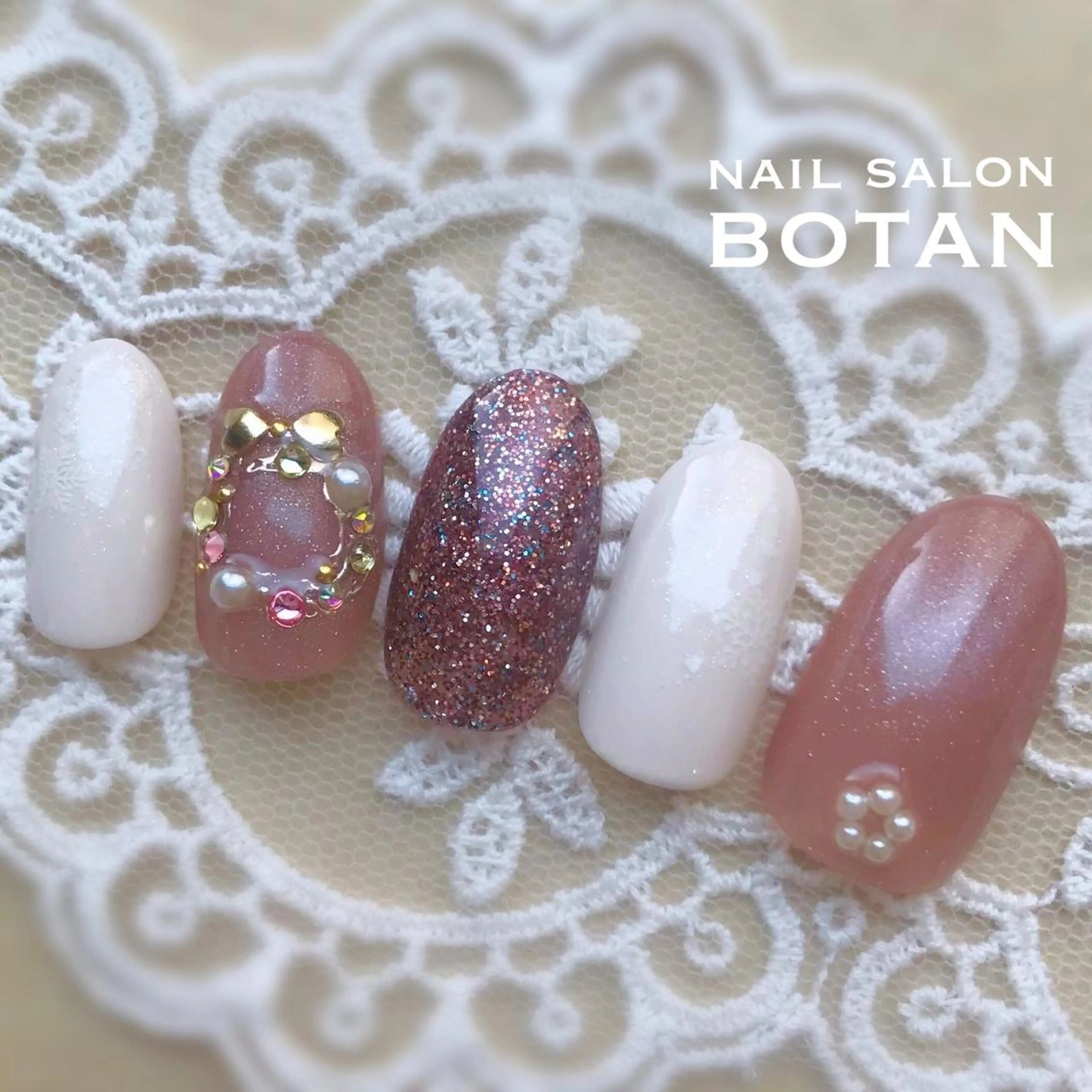 ネイル ハンドネイル NAIL SALON BOTANのネイルデザイン