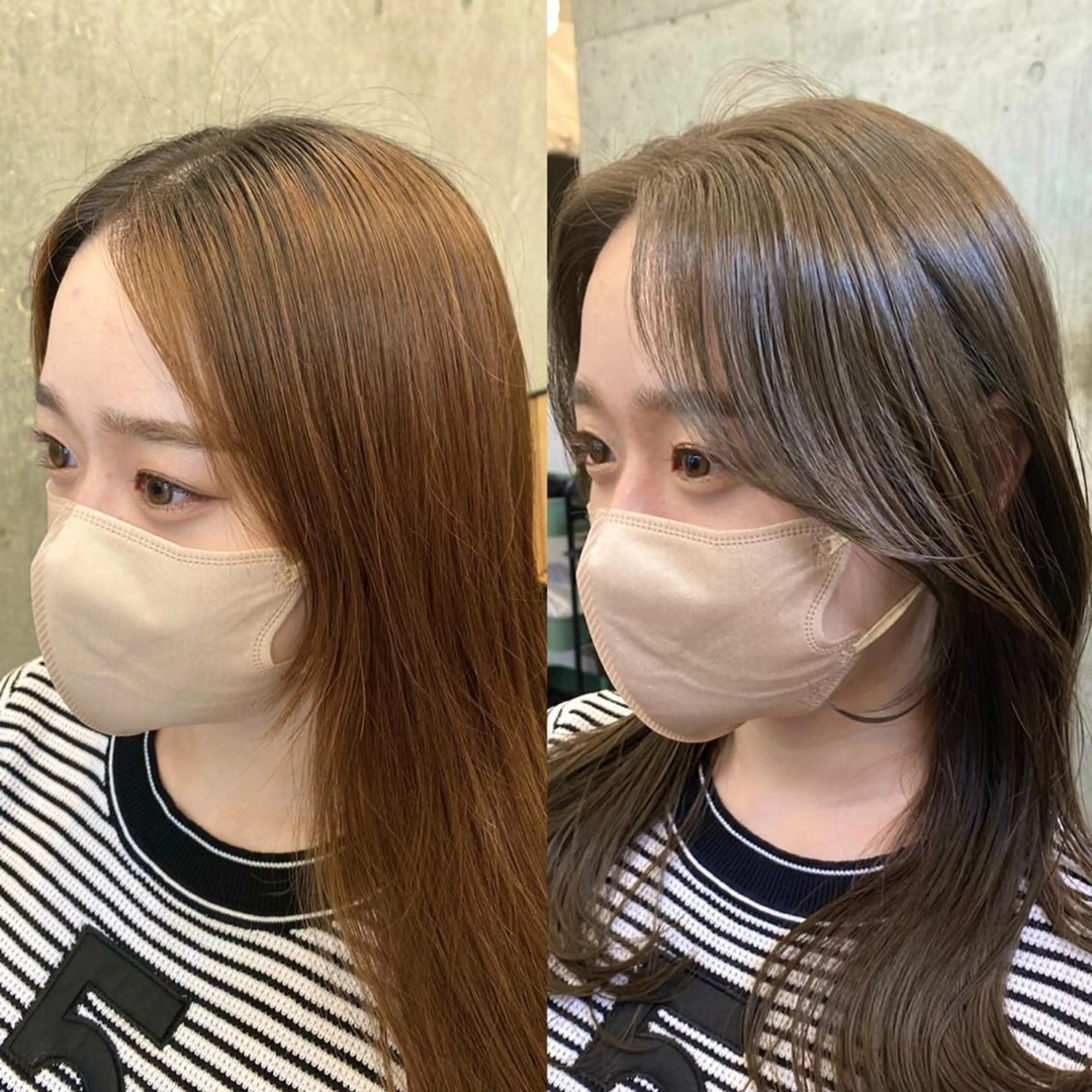 ロング カット 縮毛矯正 トリートメント SALOWIN原宿AROA店所属・顔まわり神カット✂︎ 齋藤雄大【表参道】のヘアスタイル