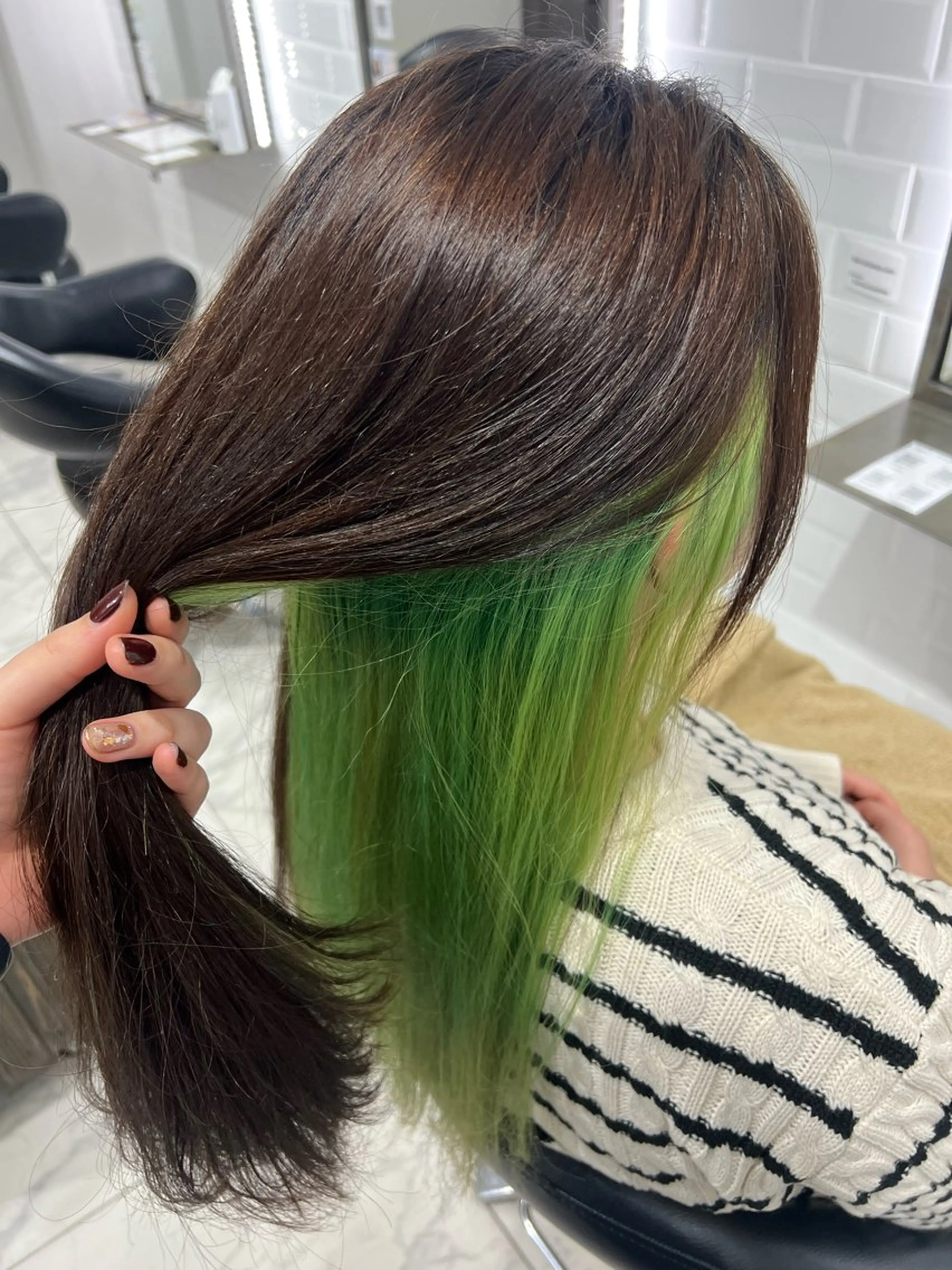 ロング カラー ヘアカラー 🌼透明感カラー🌼 岡本サユリの眉毛・アイブロウイメージ