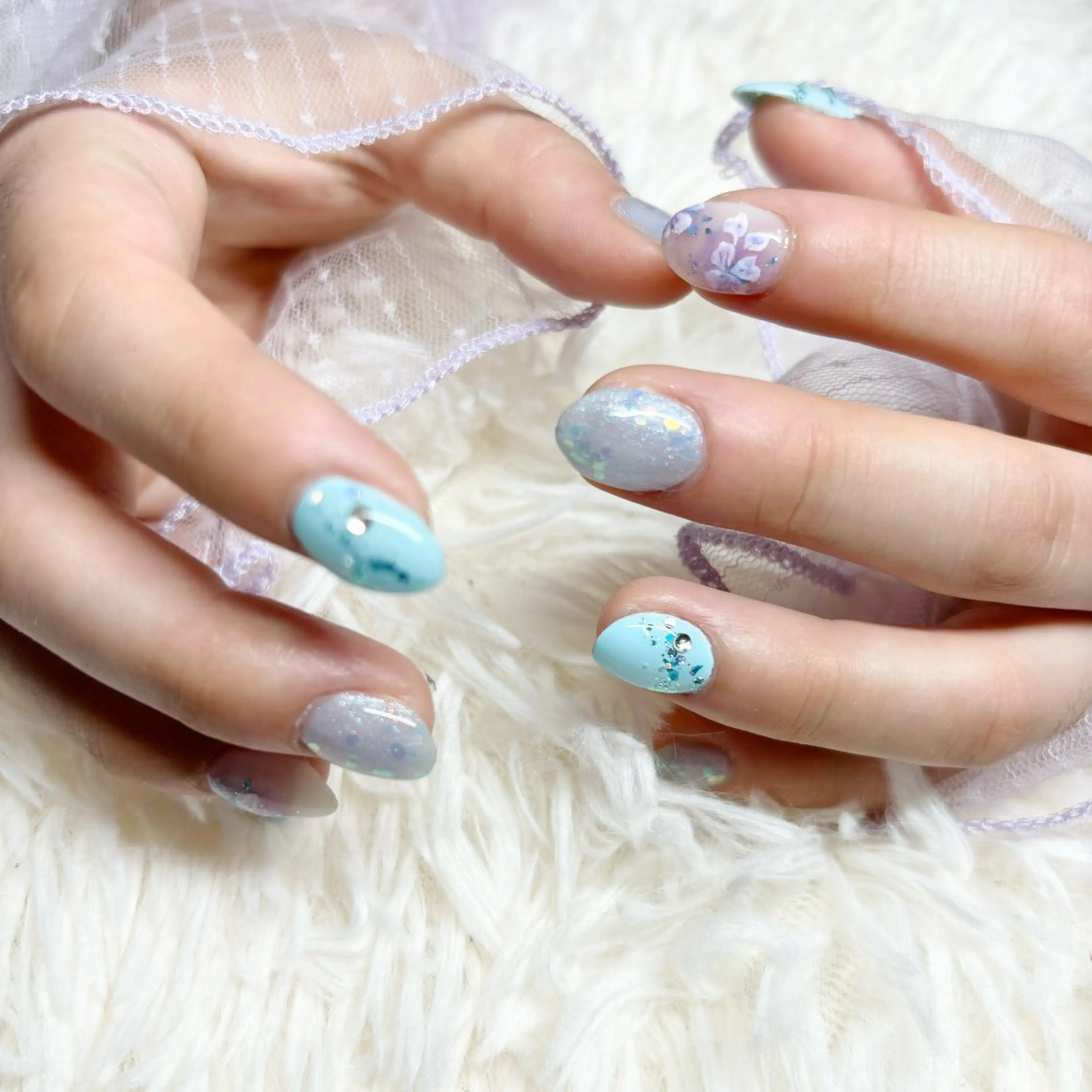 ネイル ハンドネイル nail salon Ecrin所属・前島 稀歩のネイルデザイン