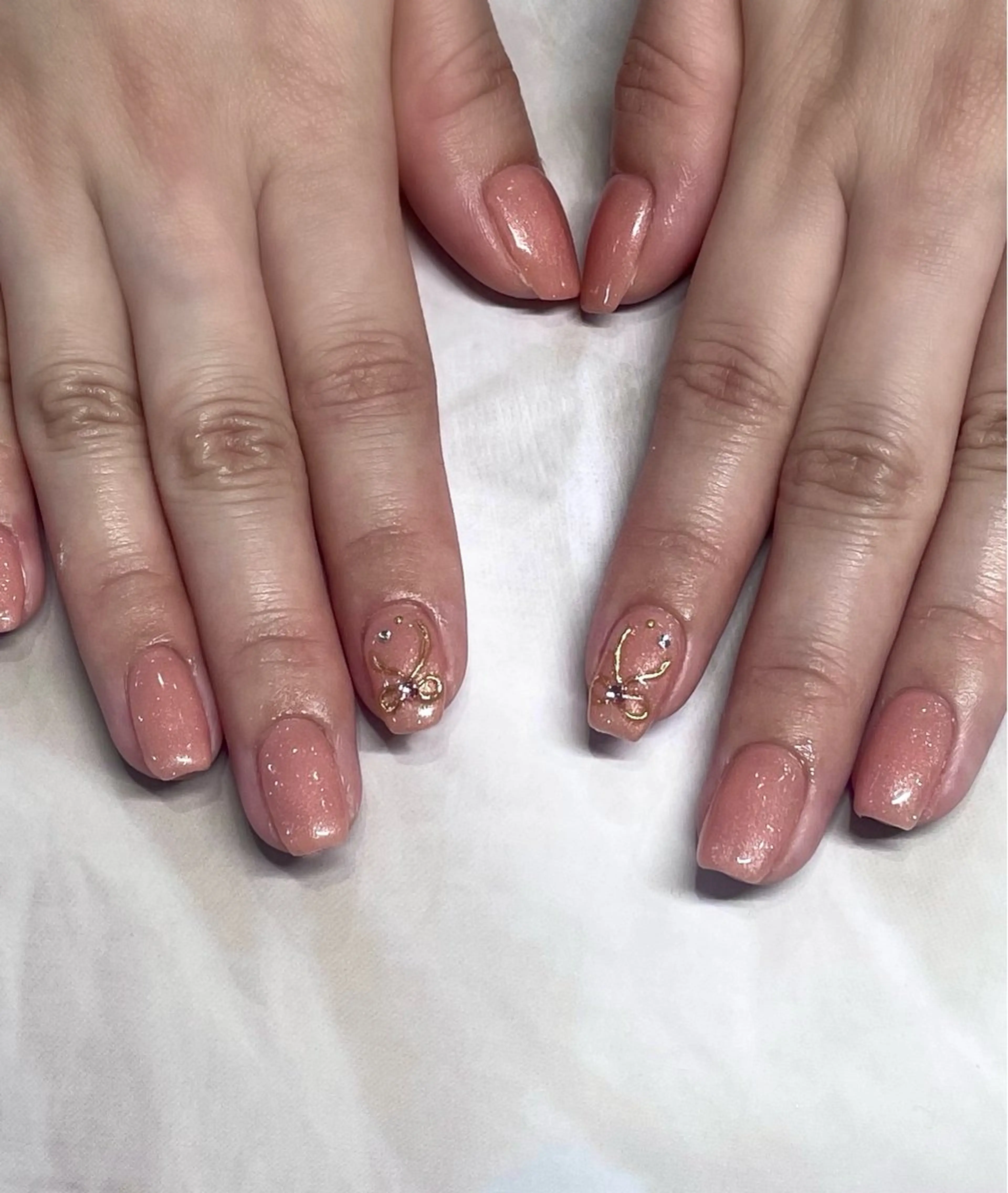 【オフあり】ハンド💅ワンポイントコース✨パラジェル変更🉑の写真