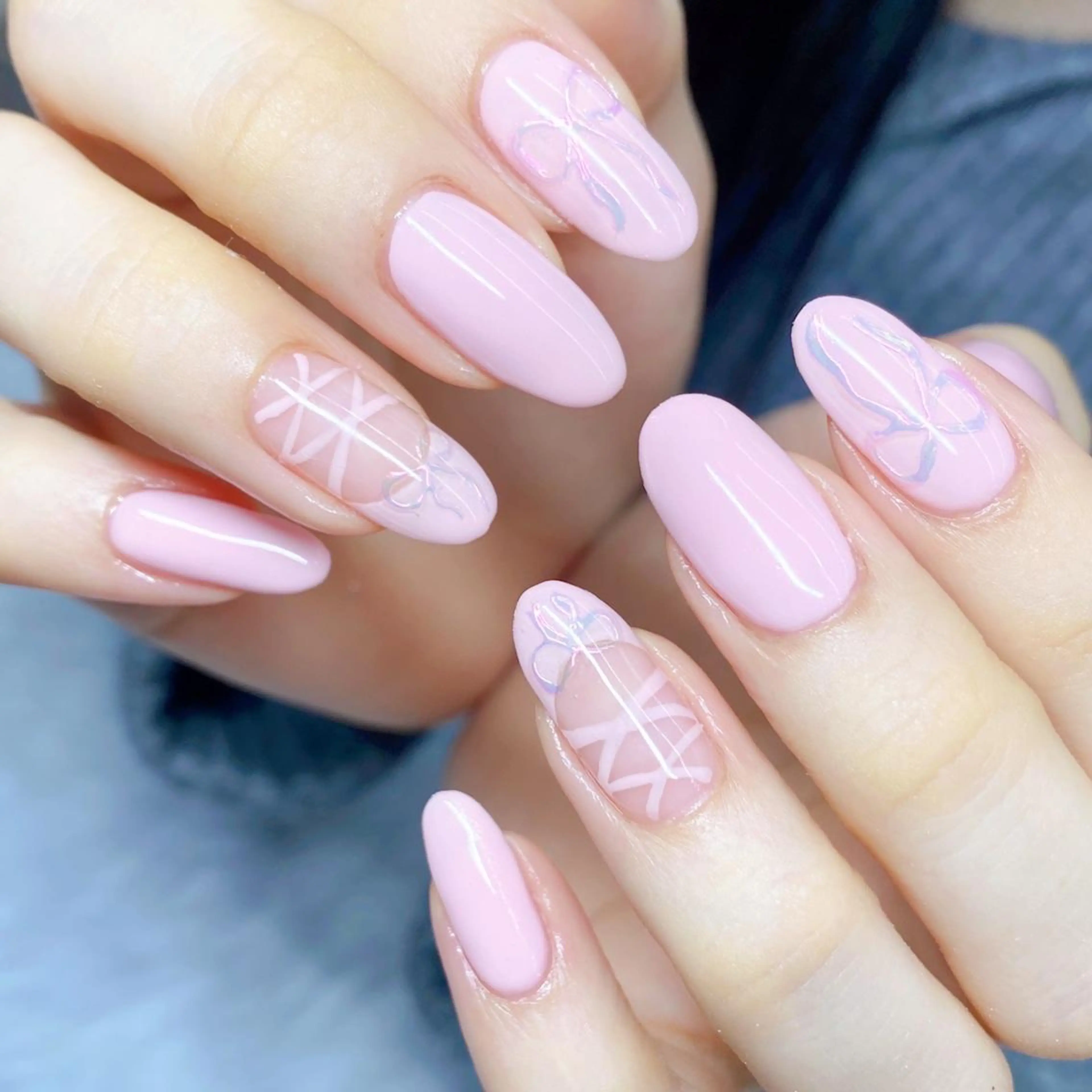 ネイル ロングネイル ハンドネイル ハンドケア 💐ka yo💐（東白楽）のネイルデザイン