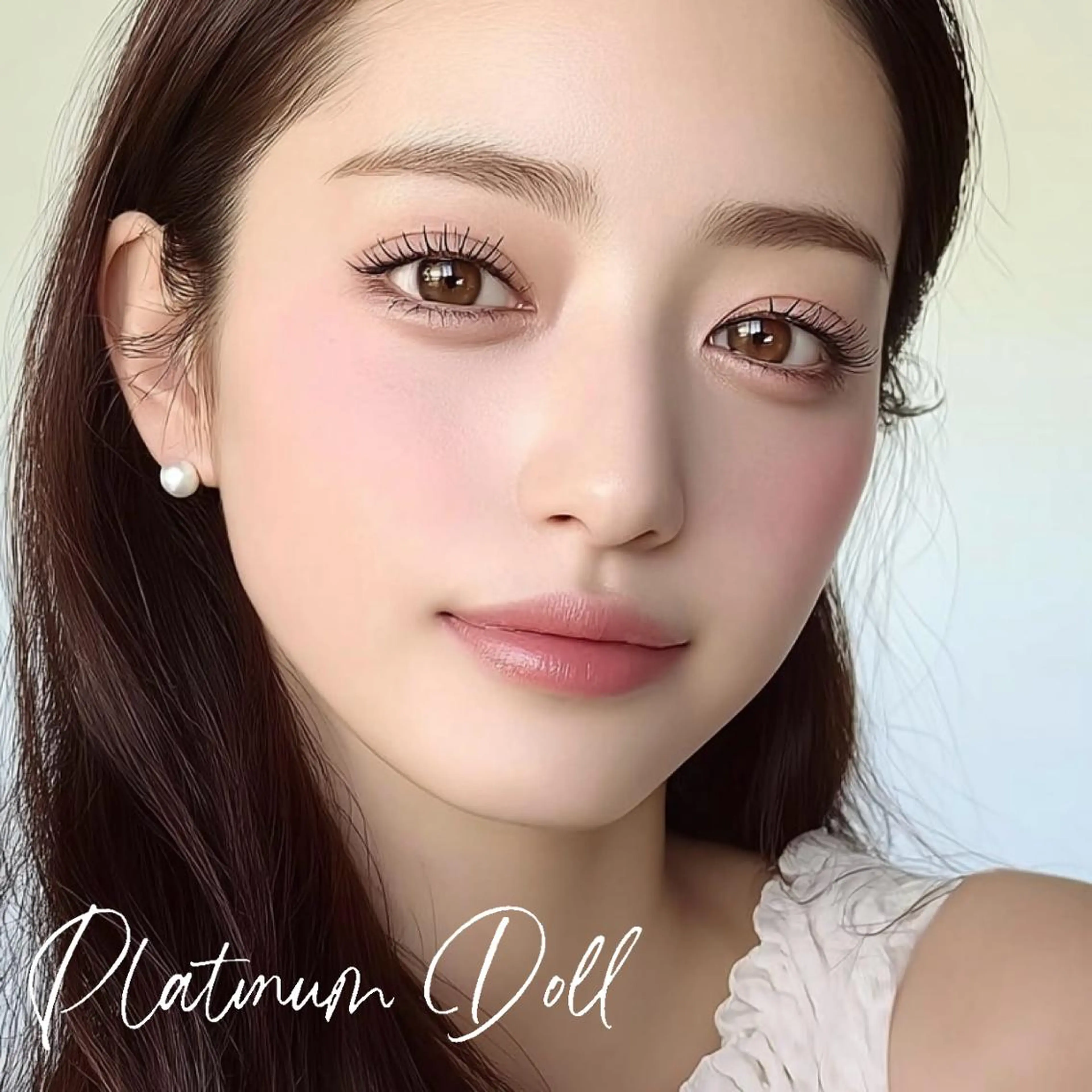 マツエク・マツパ 韓国風マツエク パリジェンヌラッシュリフト 一重×まつ毛パーマ マツパ ✨platinum doll✨のマツエク・マツパデザイン
