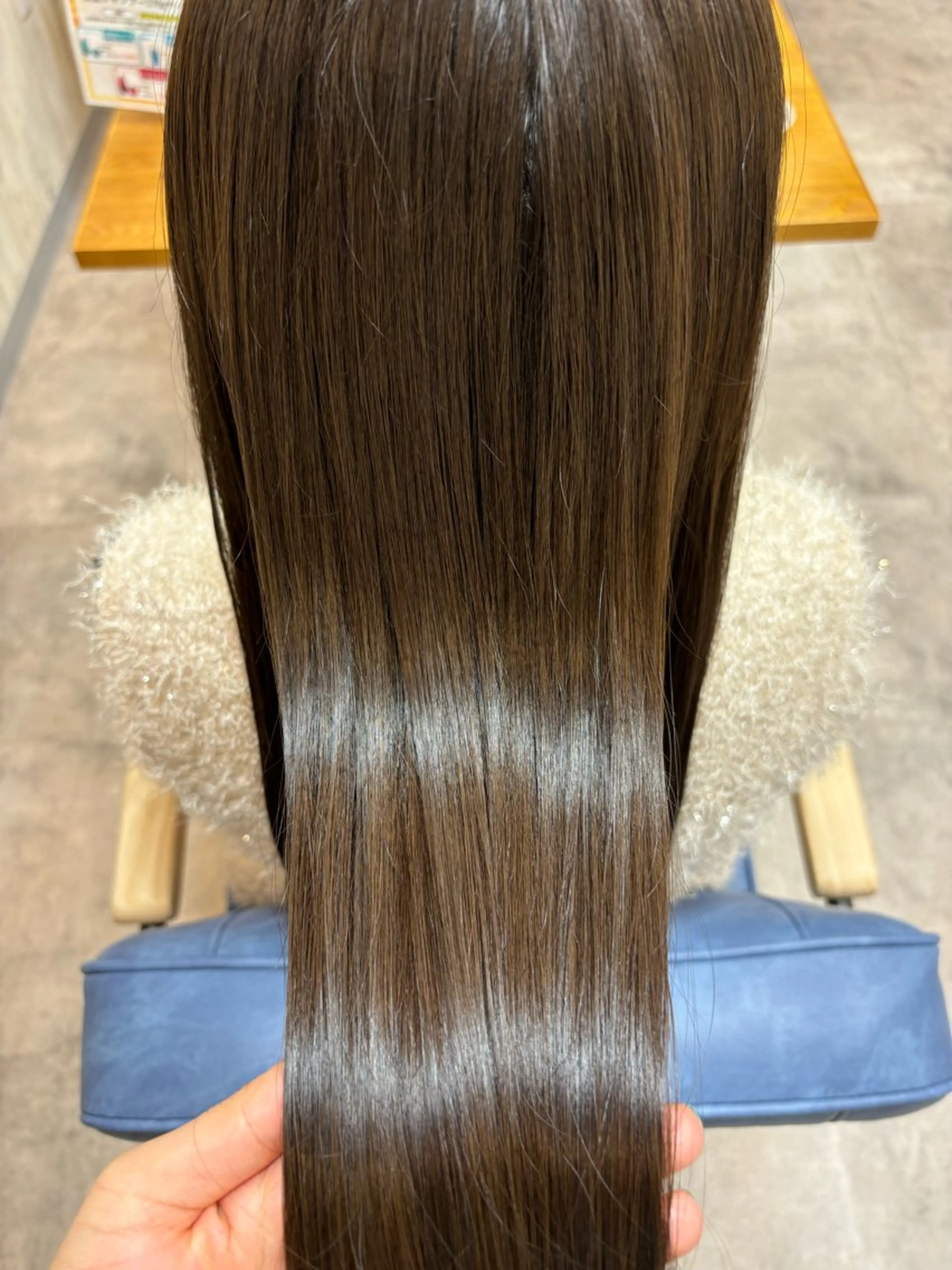 ロング ツヤ髪縮毛矯正🌈✨ 髙橋青心奏のヘアスタイル